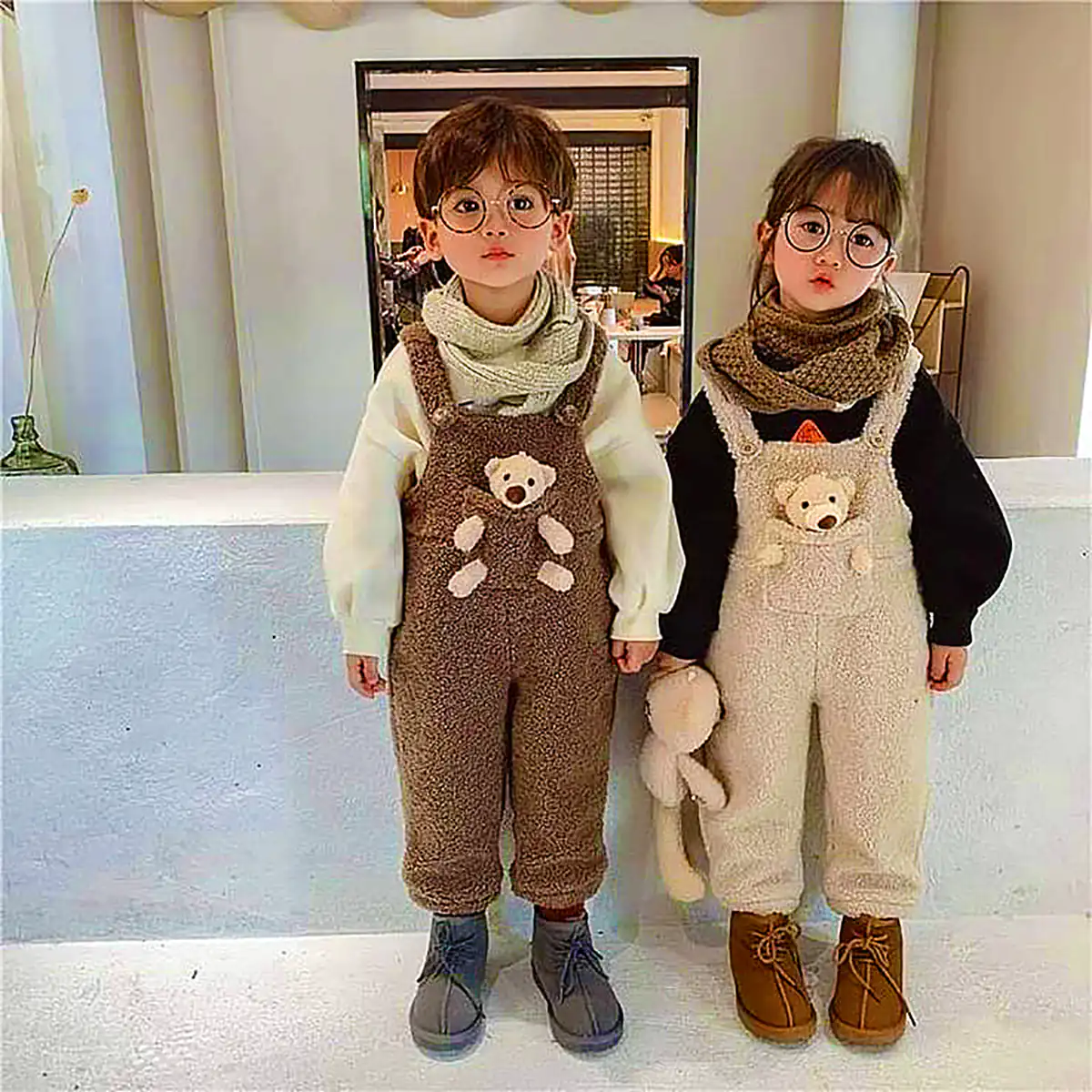 استایل پاییزی بچگانه