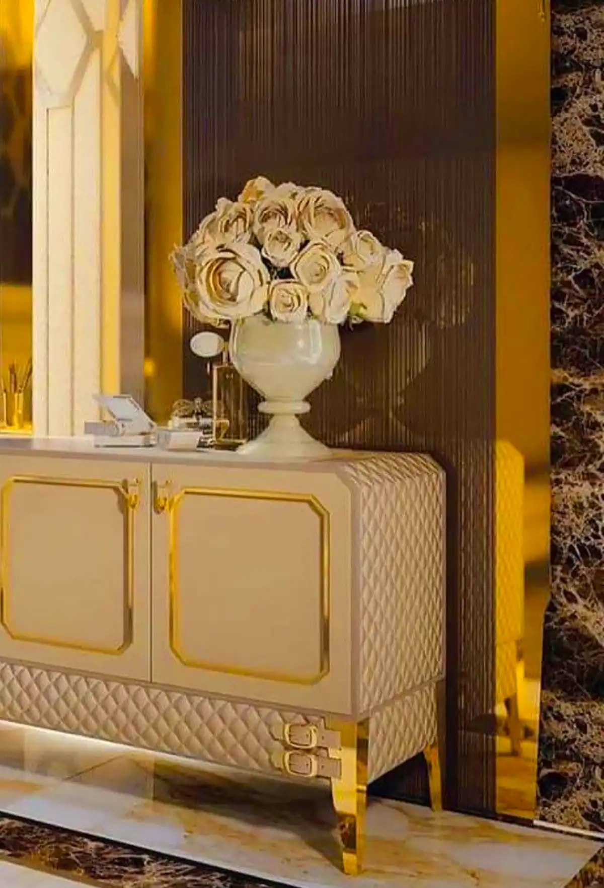 آینه کنسول لاکچری