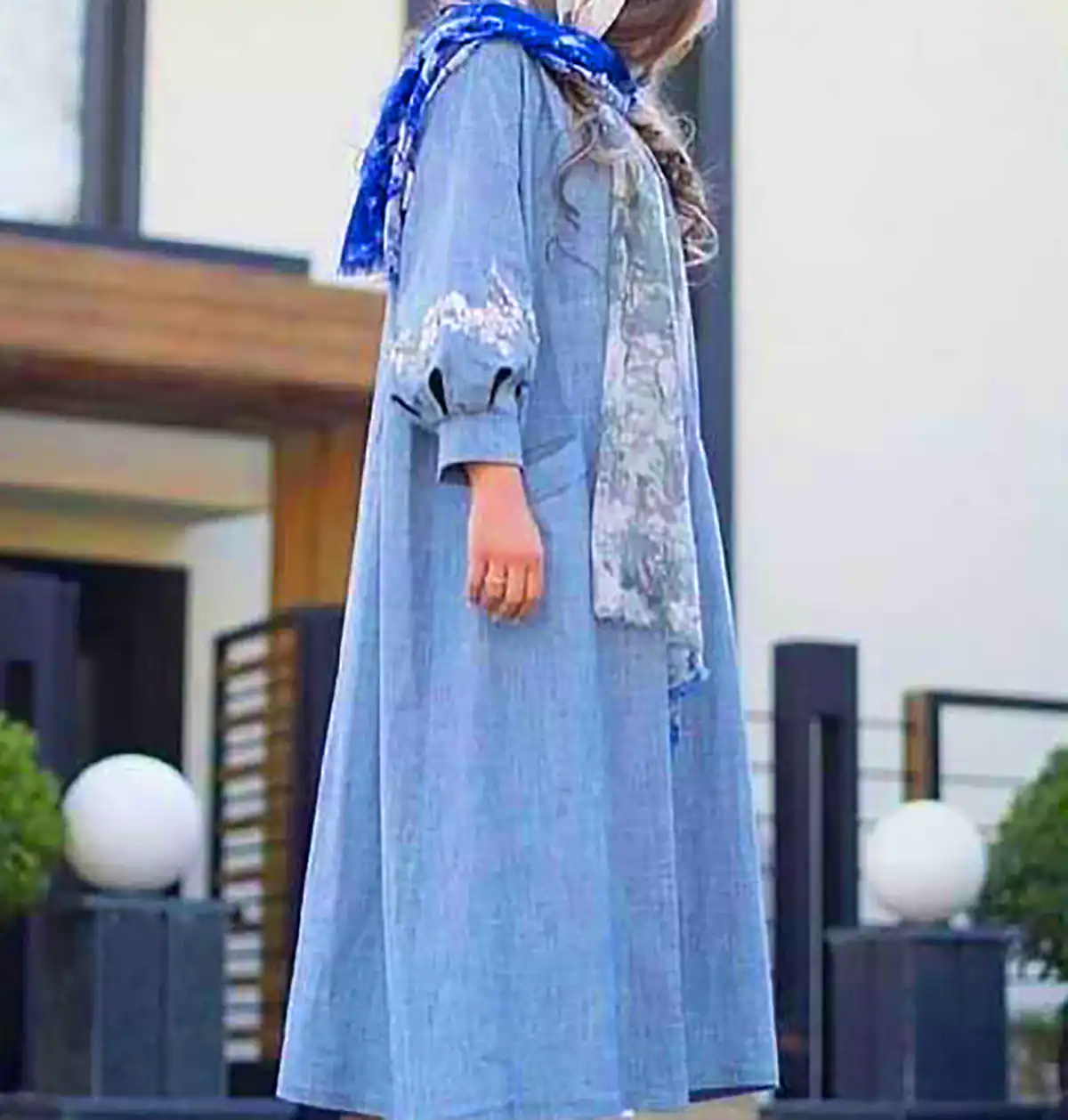 مانتو ضخیم و کتانی زنانه