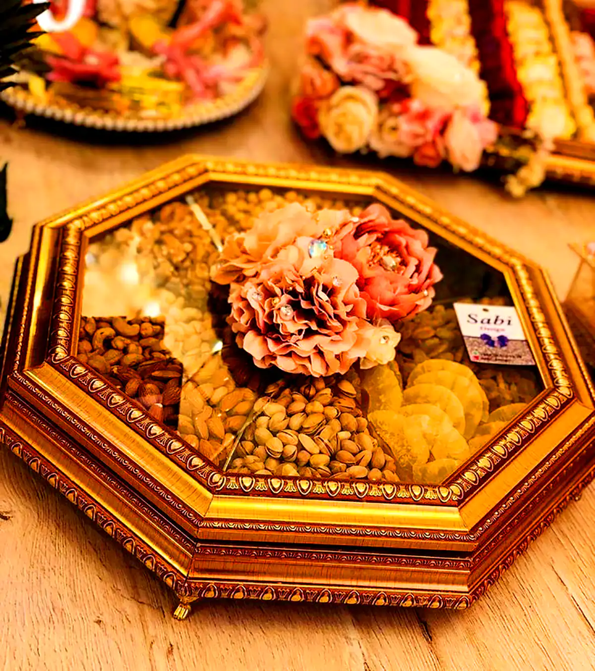دیزاین آجیل کادویی عروس