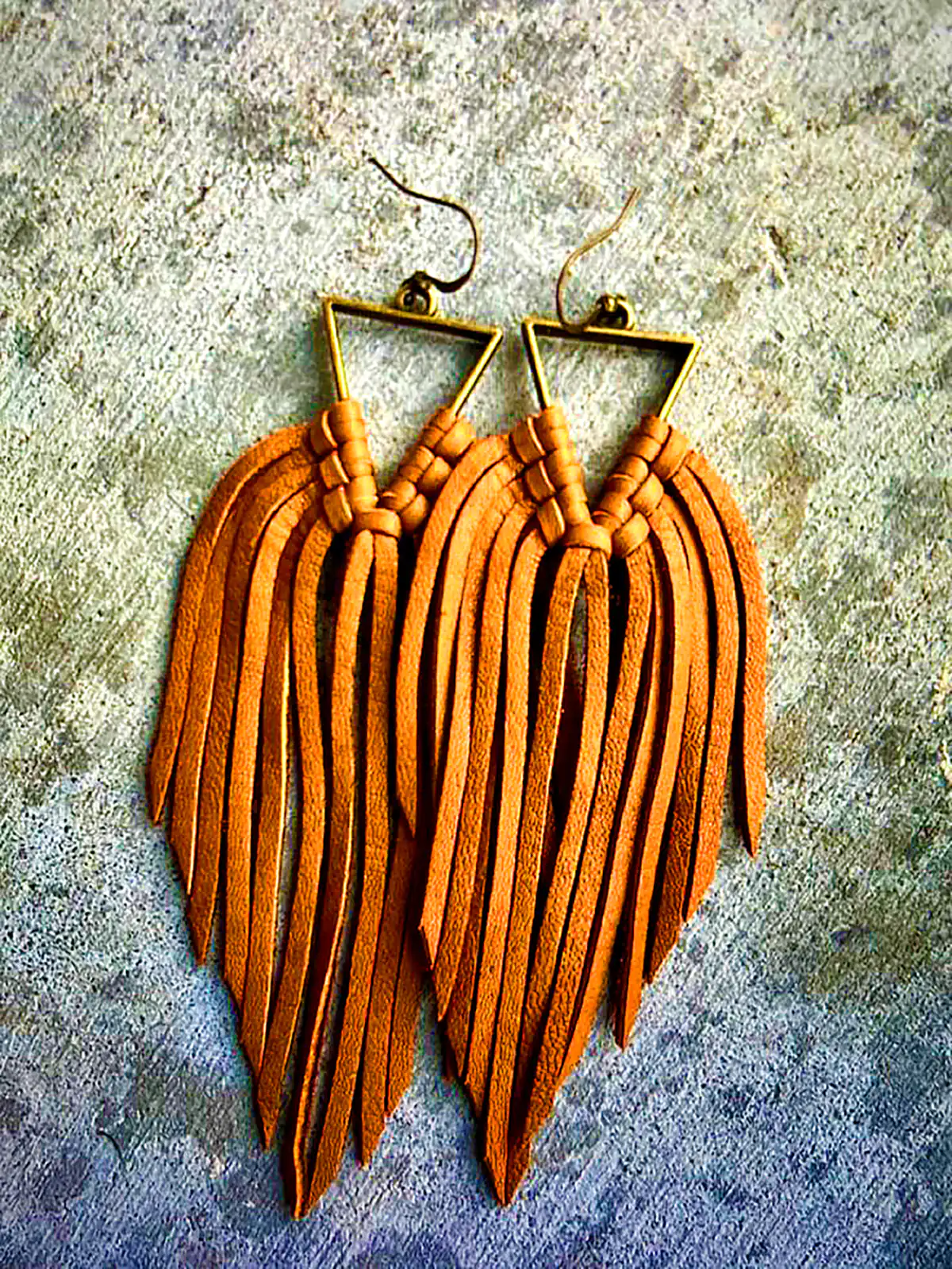 گوشواره خاص چوبی