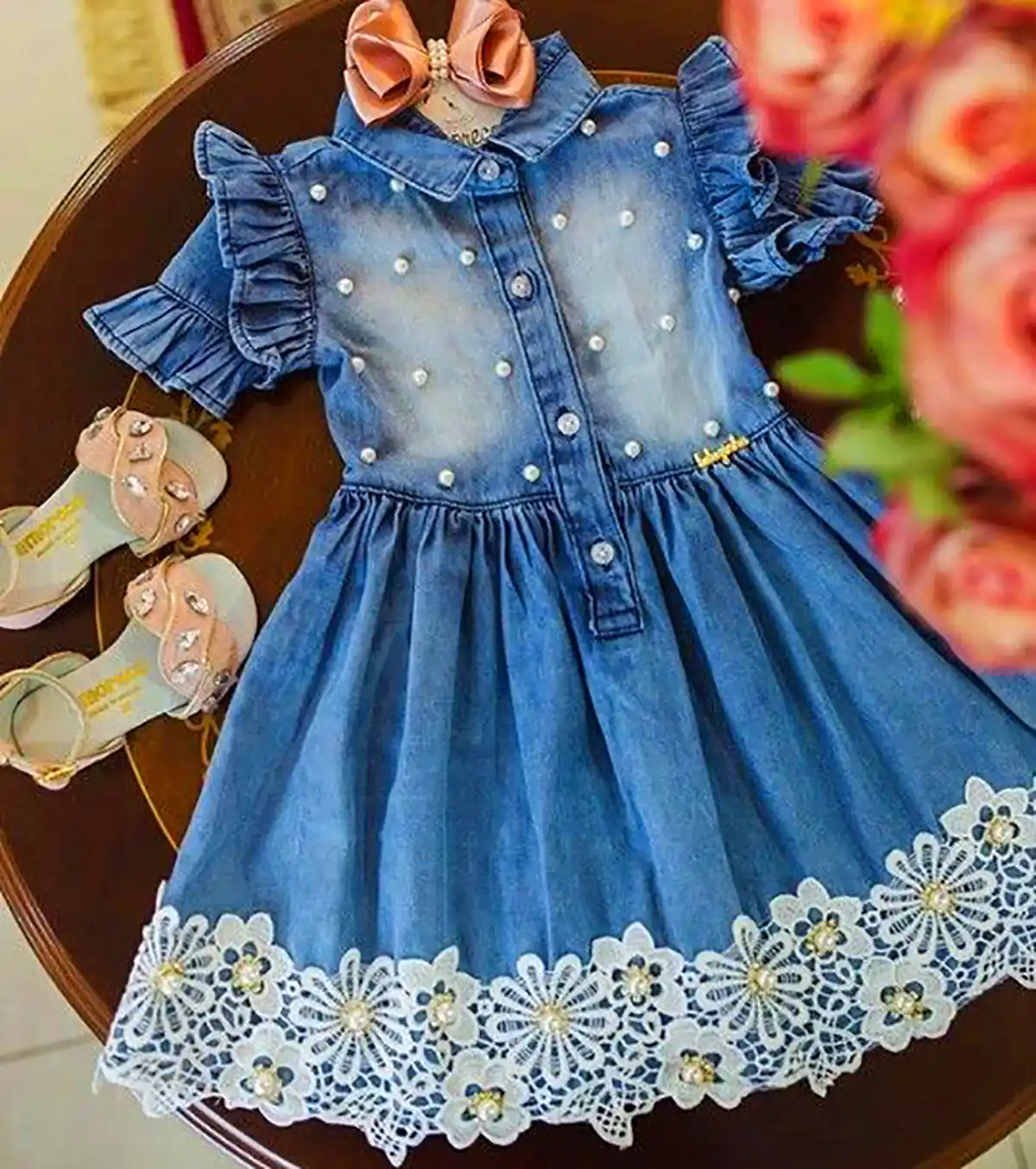 استایل جین بچگانه 