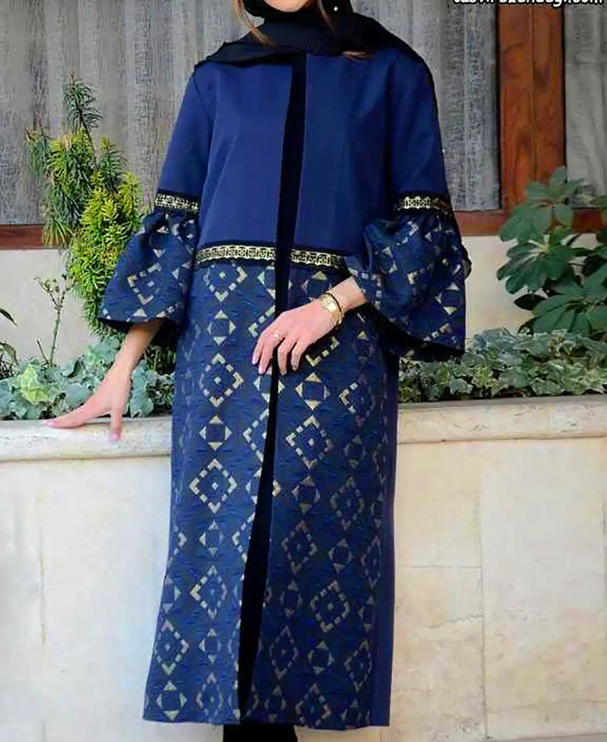 مانتو ژاکارد کلاسیک