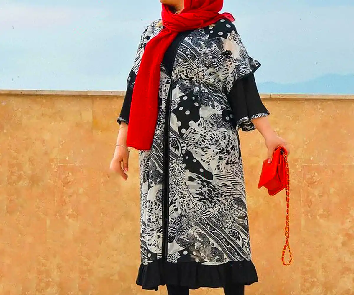 مانتو ژاکارد کلاسیک