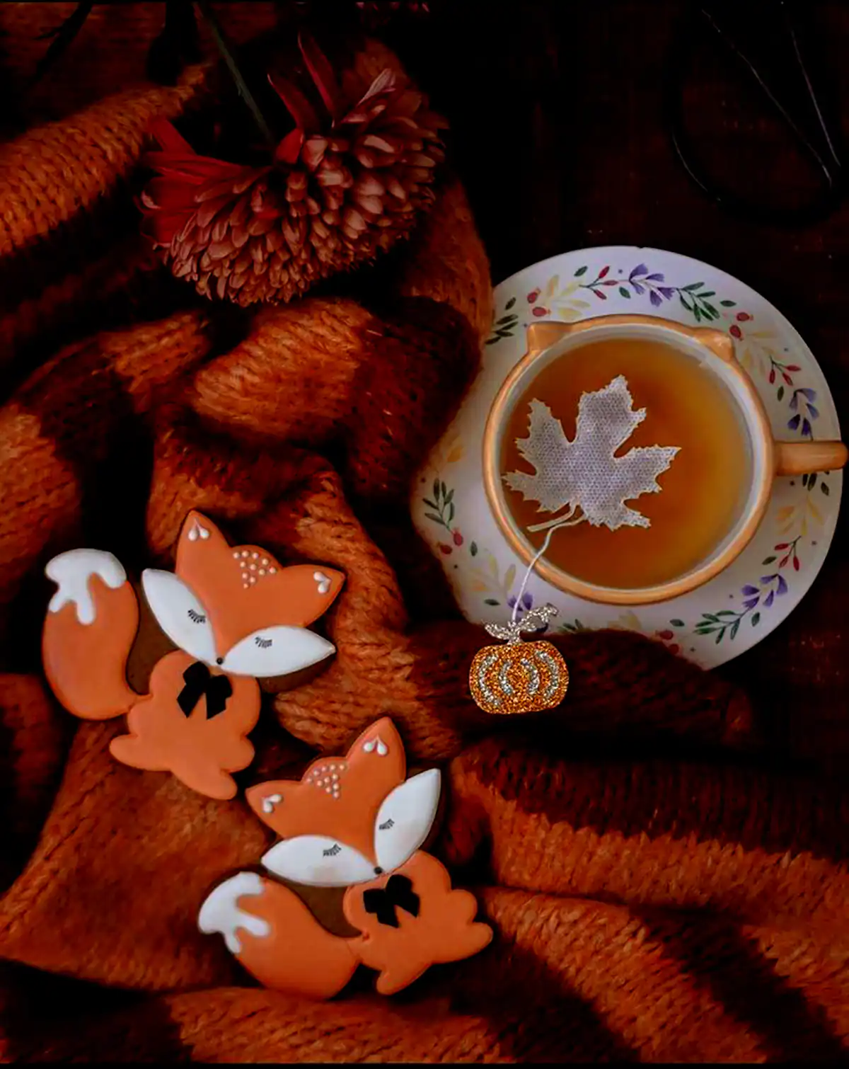 تصویر پائیزی با حس خوب