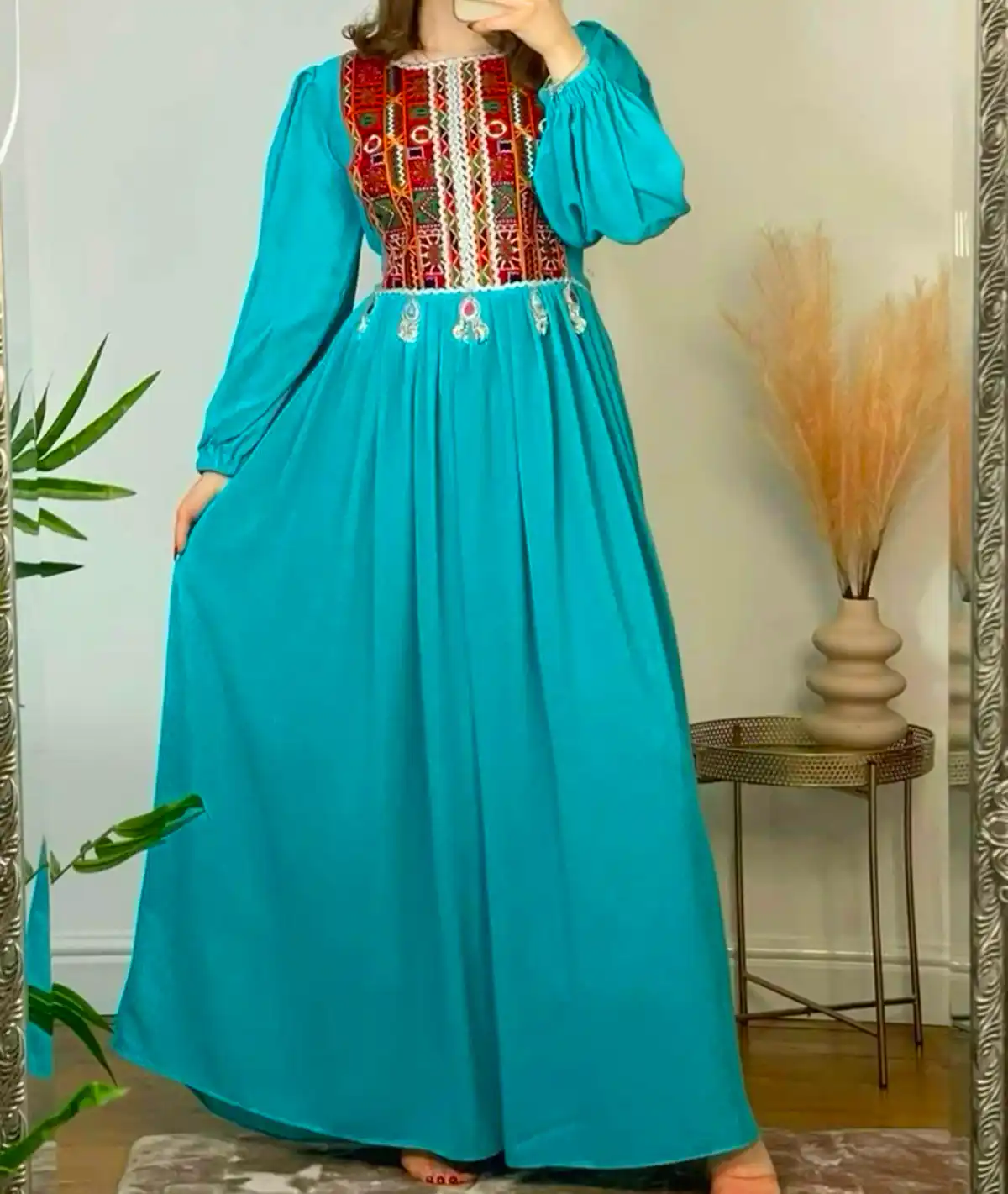 پیراهن روزانه طرح سنتی (جدیدترین مدل های ترند امسال ۱۴۰۴ - ۲۰۲۵) پیراهن روزانه طرح سنتی