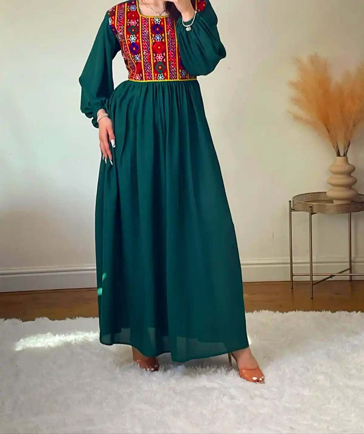 پیراهن روزانه طرح سنتی (جدیدترین مدل های ترند امسال ۱۴۰۴ - ۲۰۲۵) پیراهن روزانه طرح سنتی