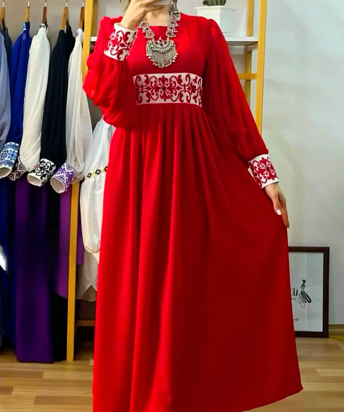 پیراهن روزانه طرح سنتی (جدیدترین مدل های ترند امسال ۱۴۰۴ - ۲۰۲۵) پیراهن روزانه طرح سنتی