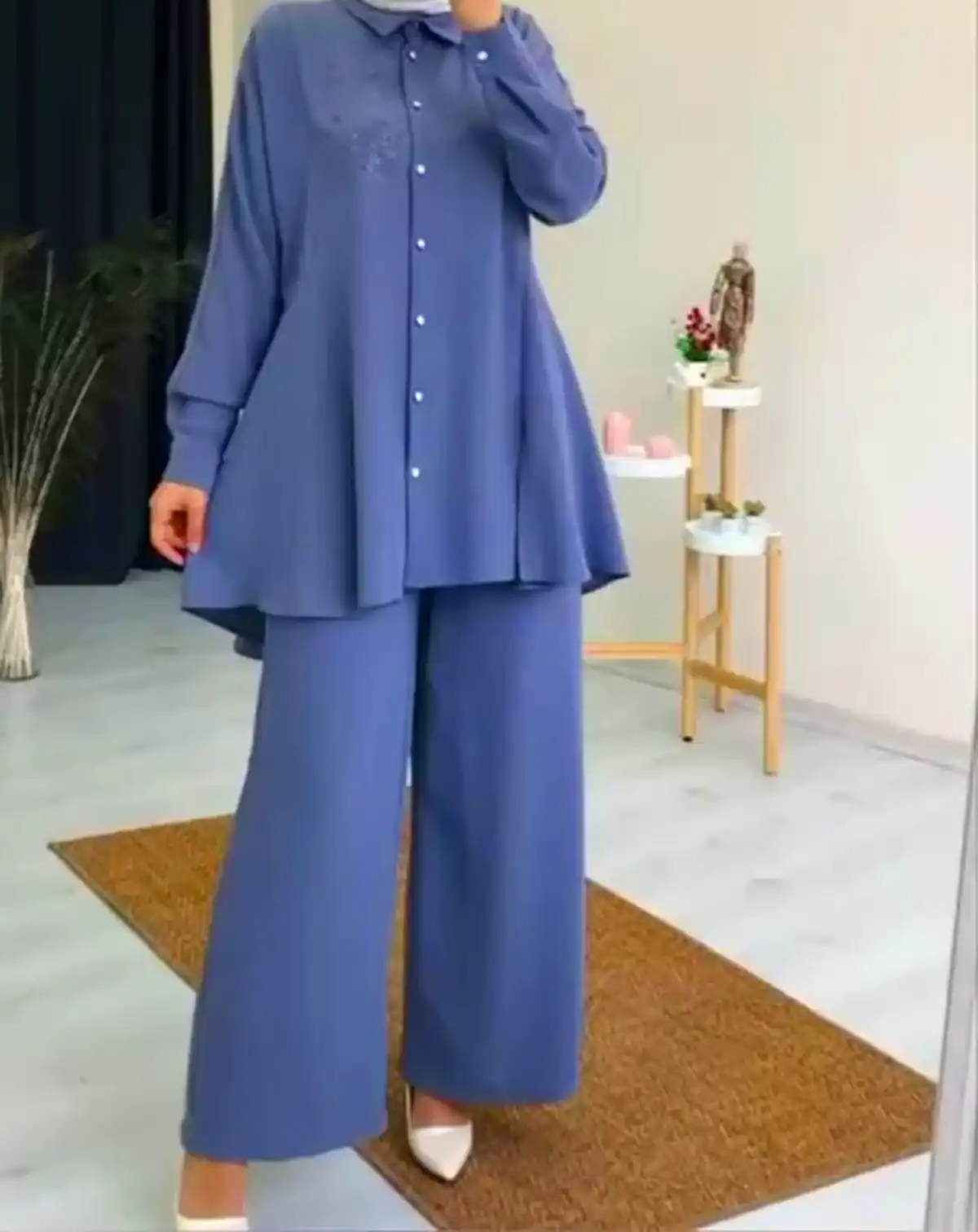 بلوز و شلوار ابروبادی زنانه (جدیدترین مدل های ترند امسال ۱۴۰۴ - ۲۰۲۵) بلوز و شلوار ابروبادی زنانه