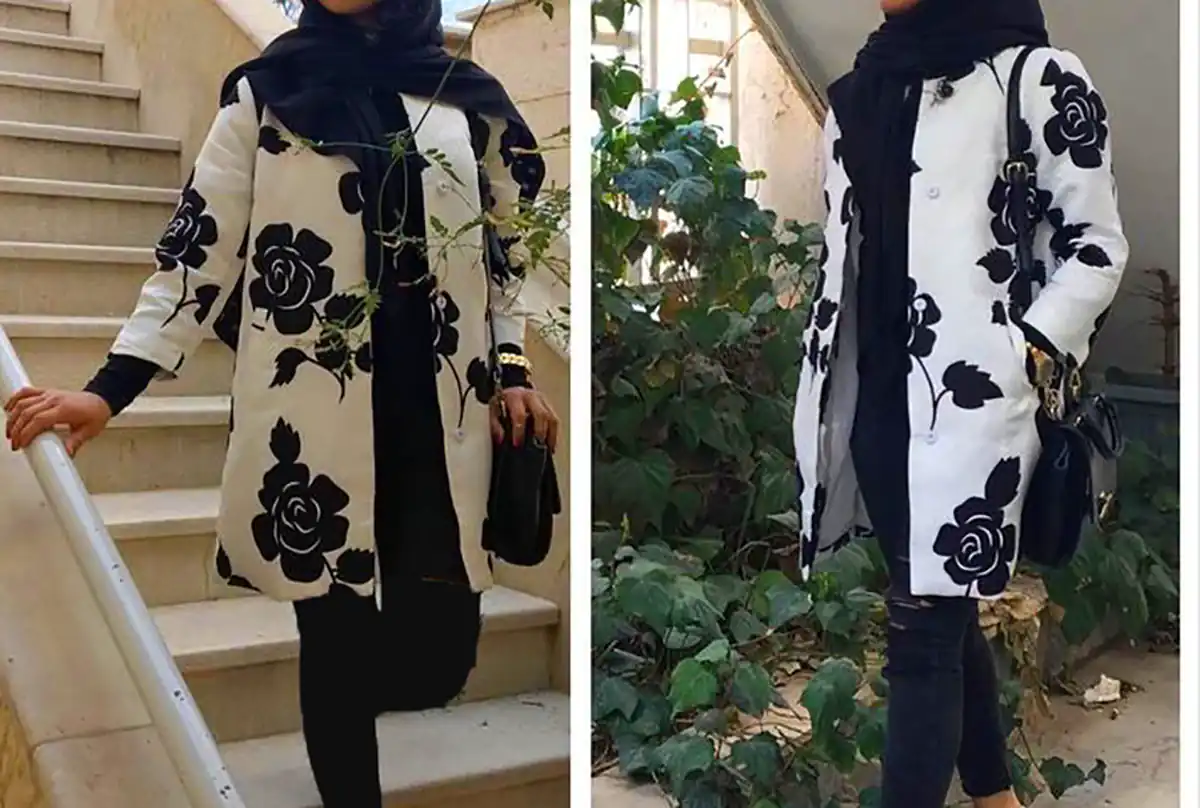 مانتو ژاکارد مجلسی