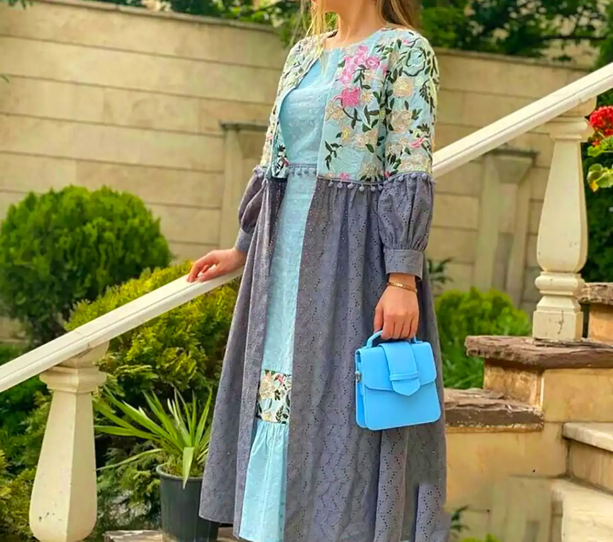 مدل شیک و جدید مانتو نخی