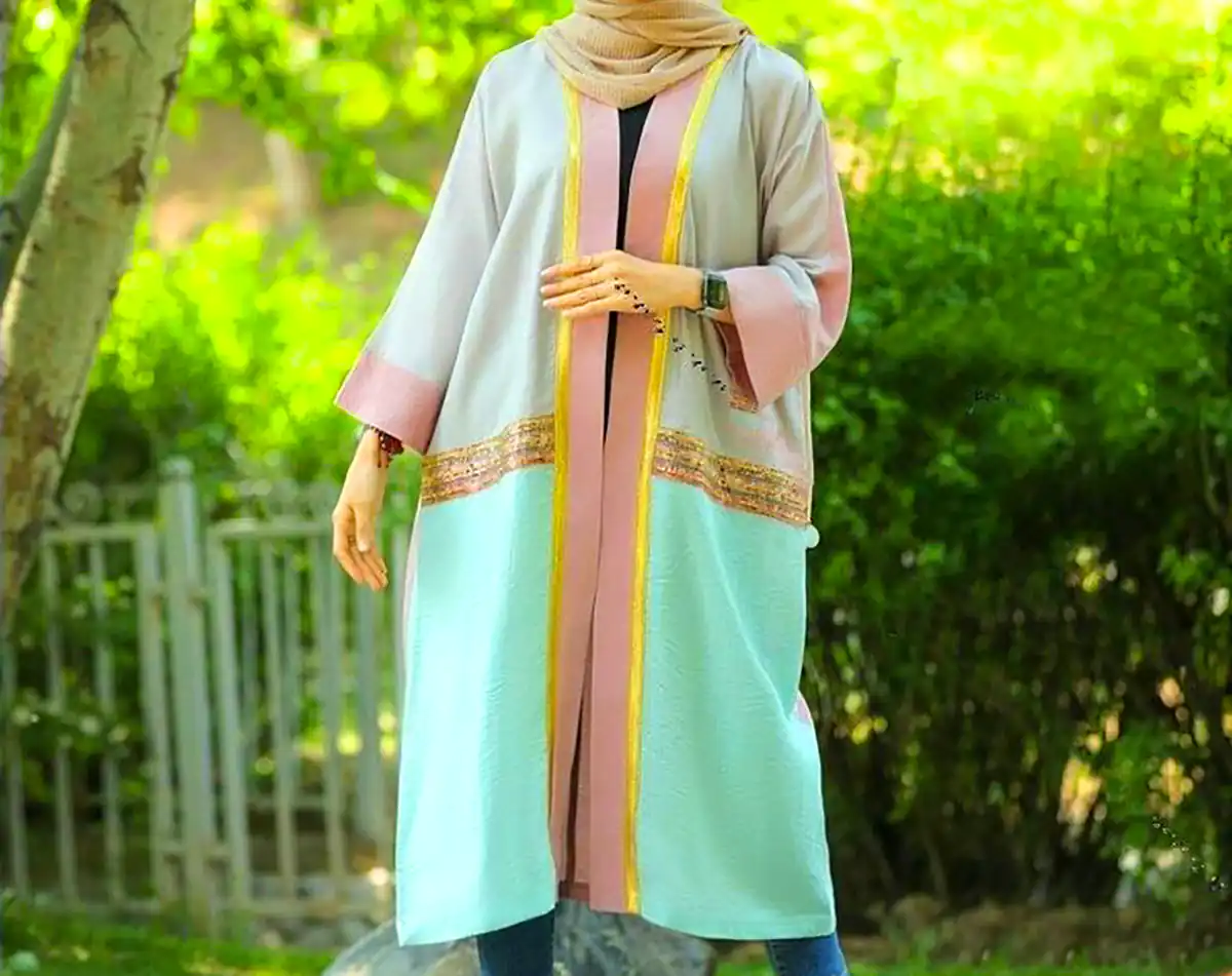 مدل شیک و جدید مانتو نخی