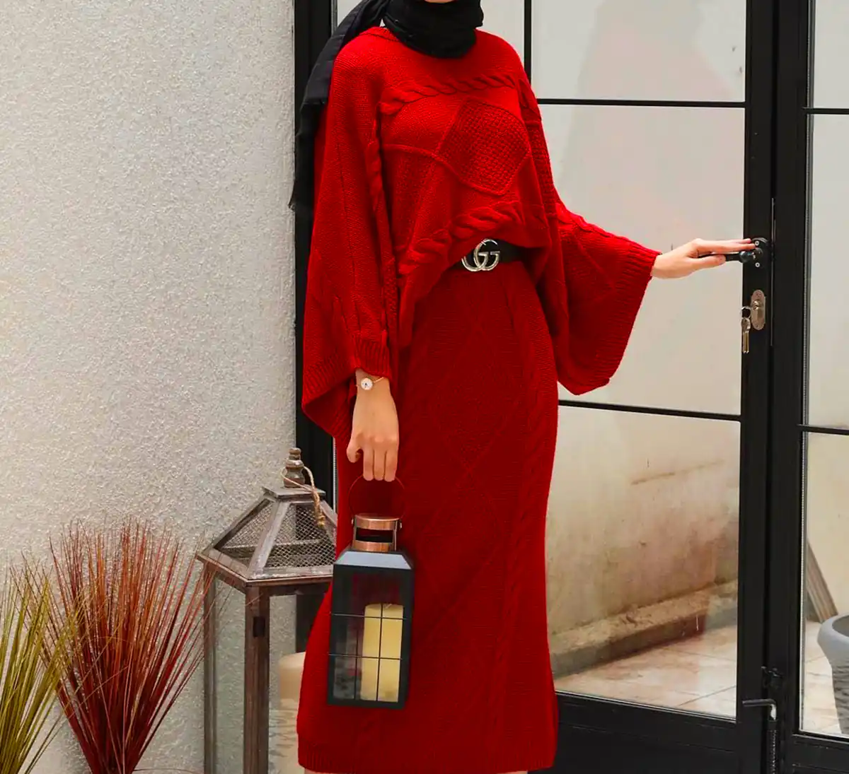 مانتو پشمی پاییزی (جدیدترین مدل های ترند امسال ۱۴۰۴ - ۲۰۲۵) مانتو پشمی پاییزی