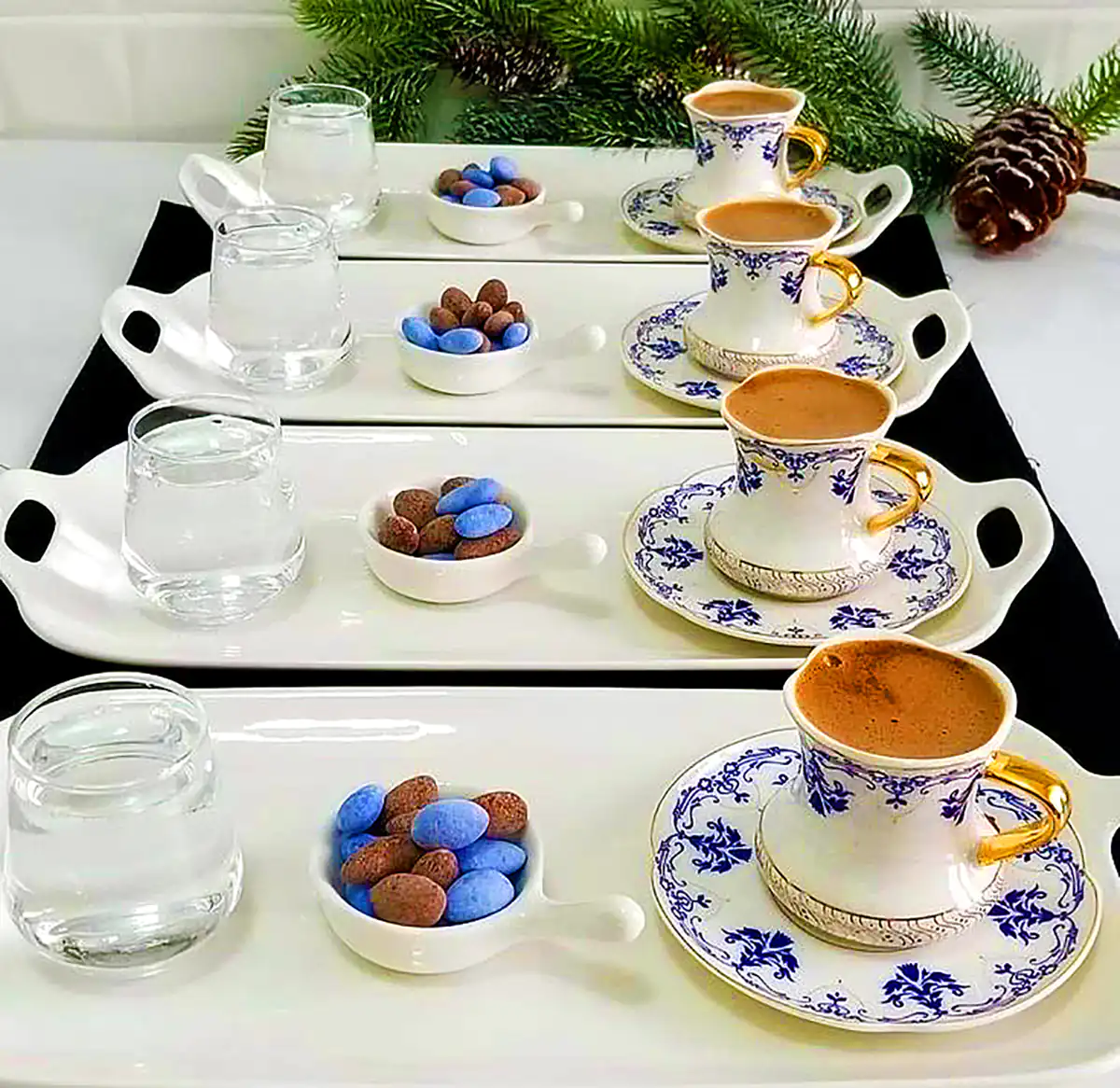 ایده سرو قهوه و چای