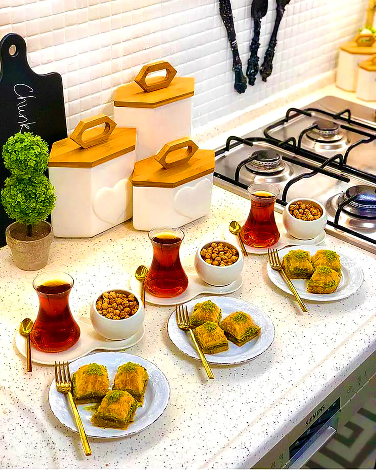 ایده سرو قهوه و چای