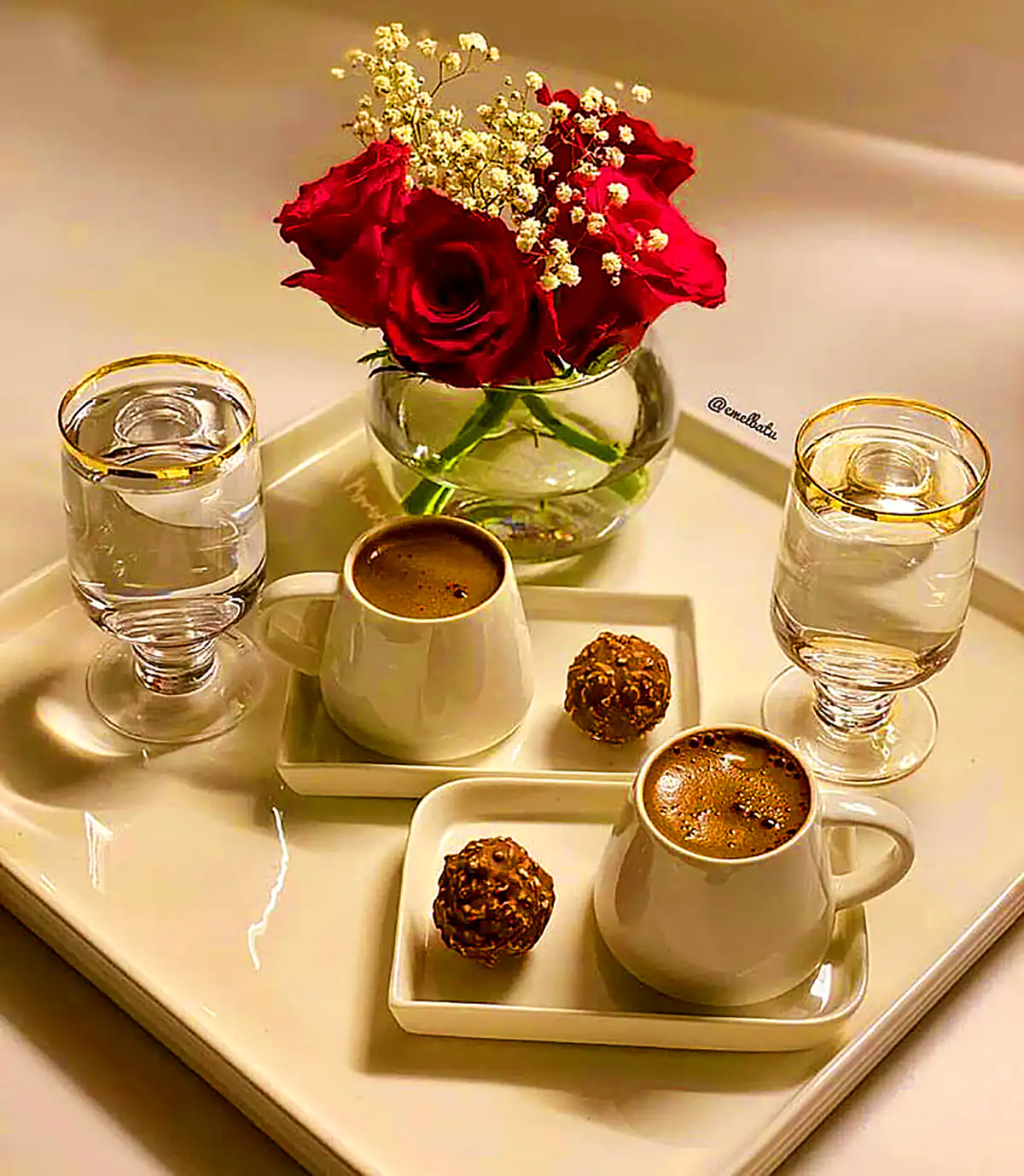 ایده سرو قهوه و چای