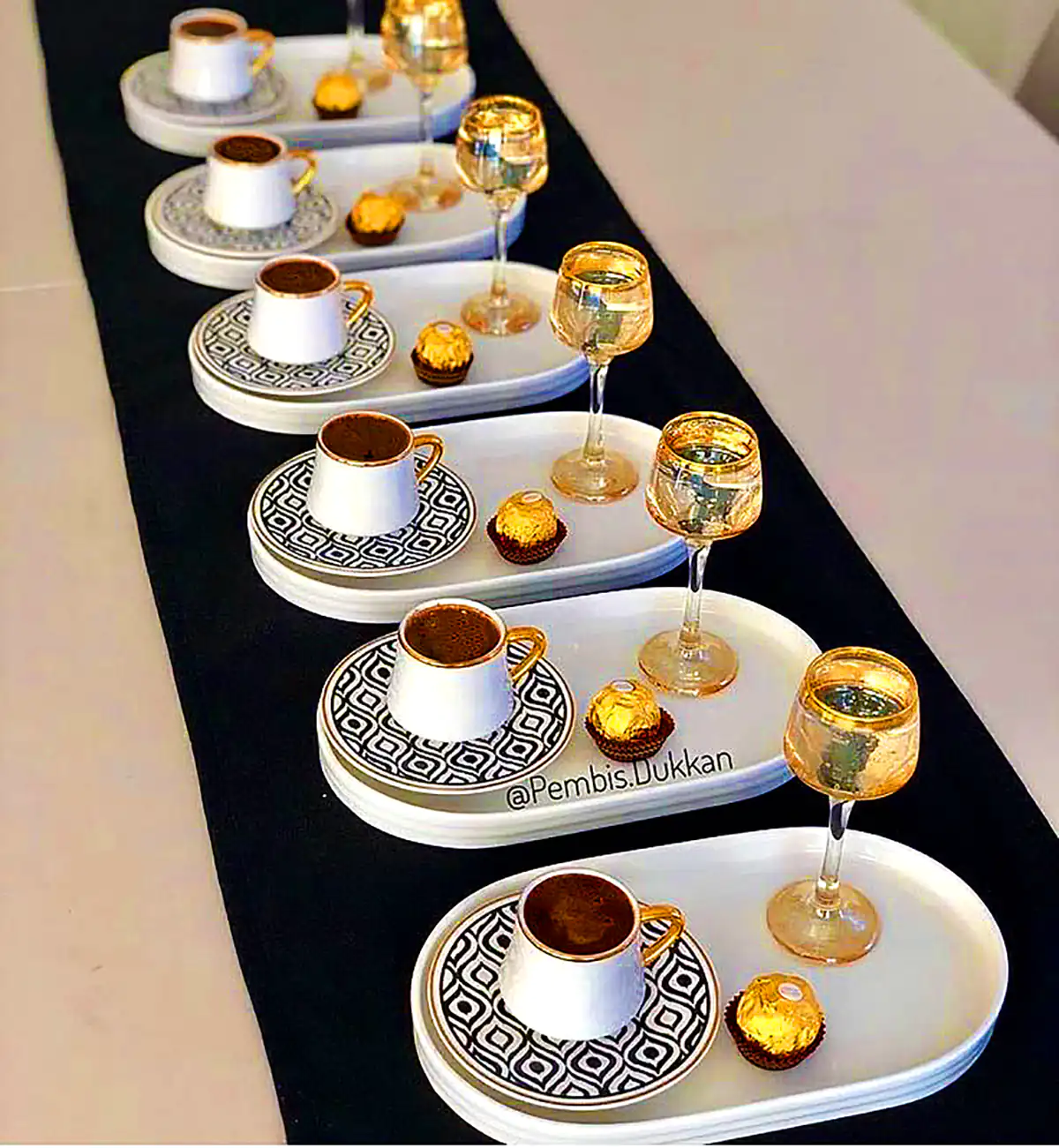 ایده سرو قهوه و چای