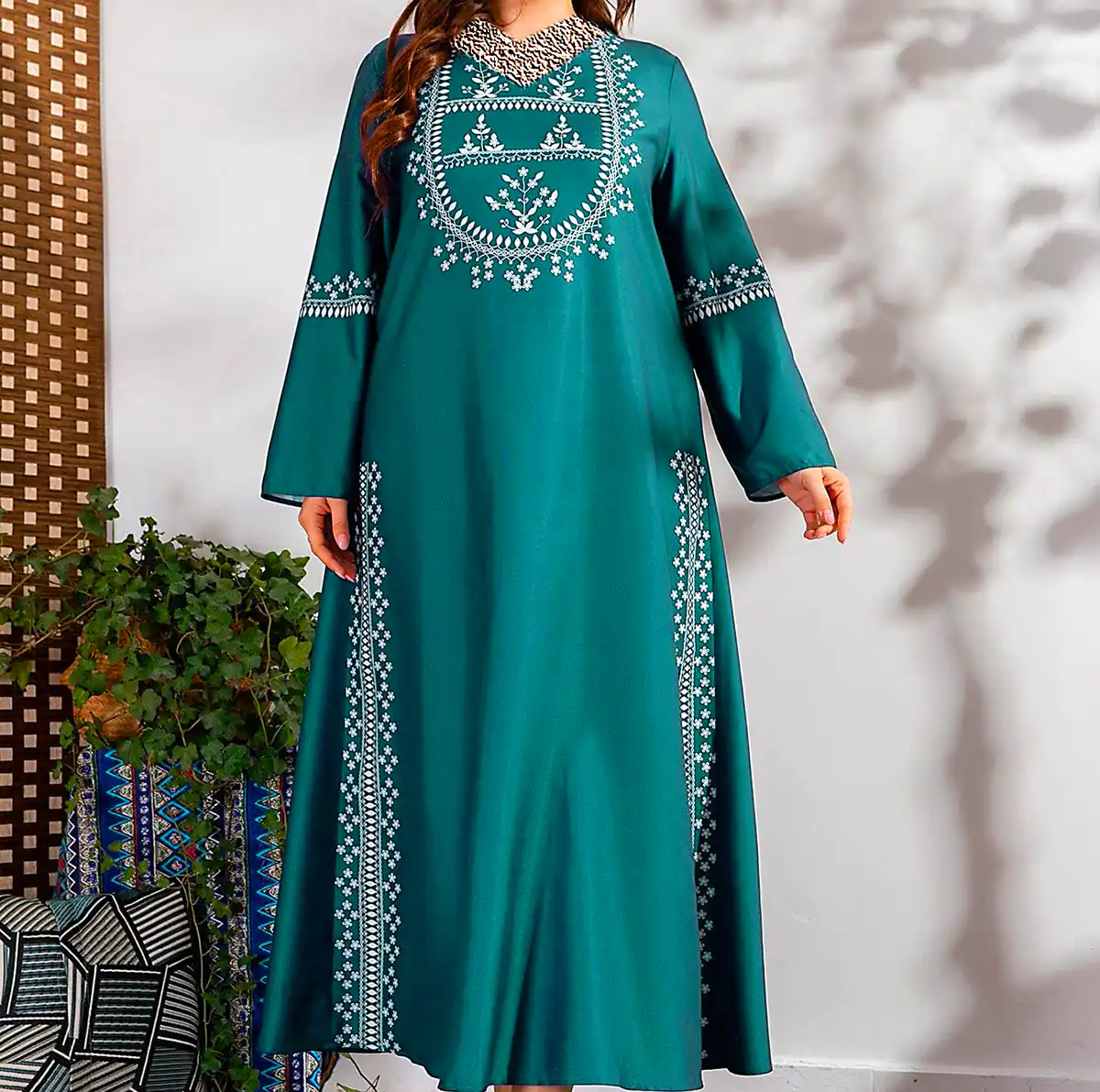 پیراهن اورسایز ریون زنانه