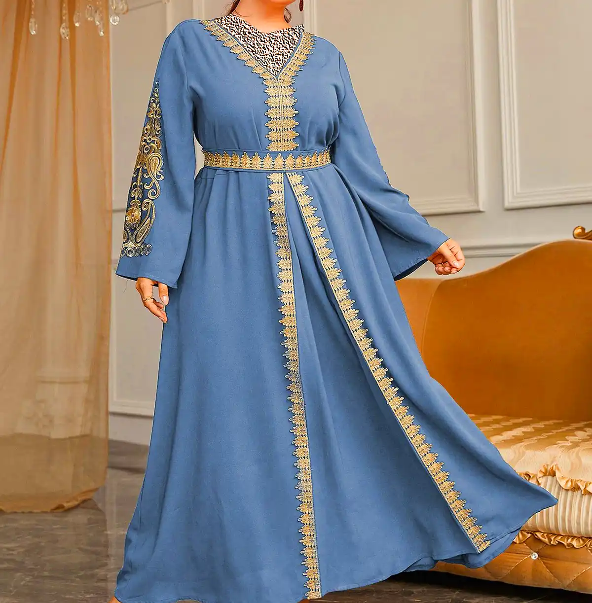 پیراهن اورسایز ریون زنانه