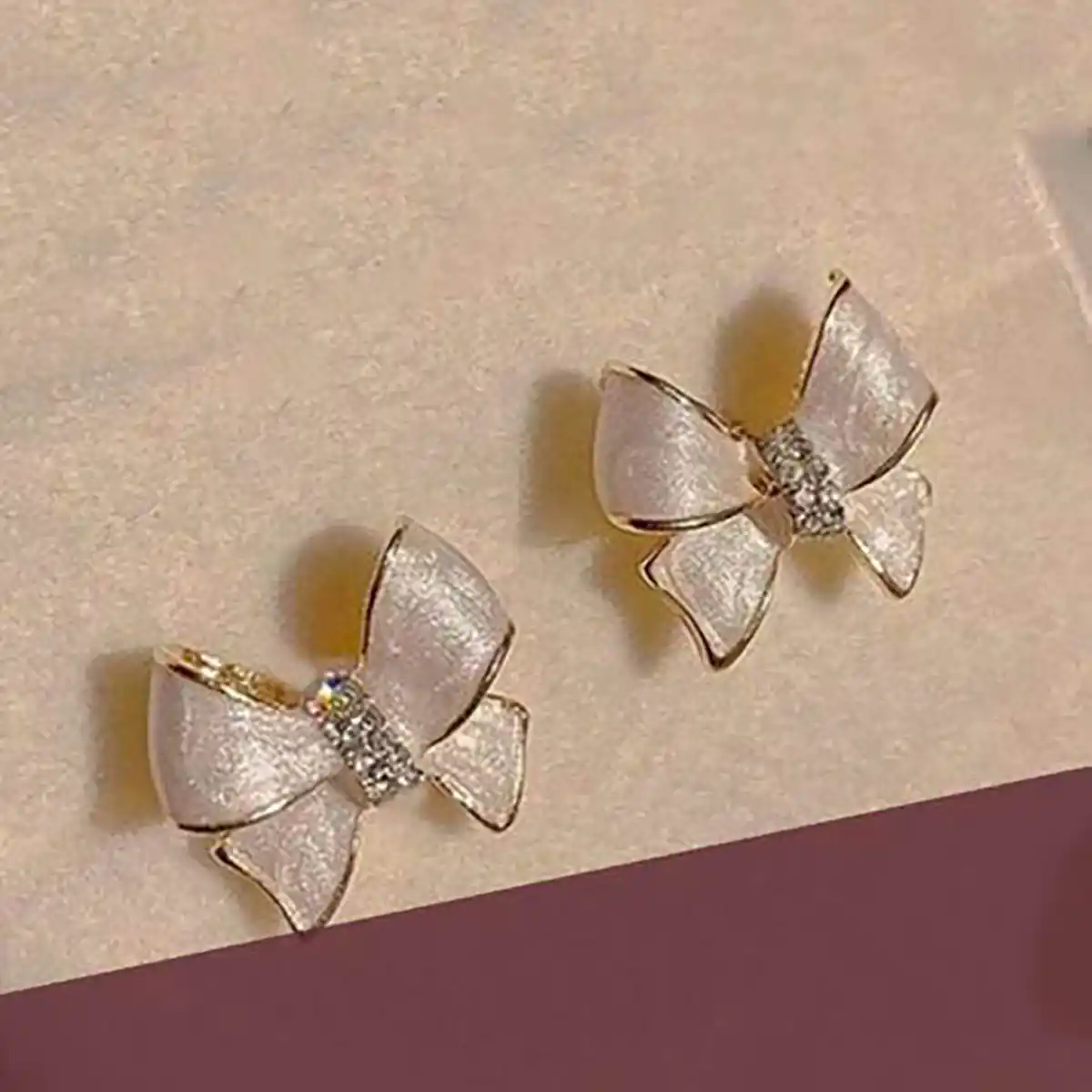 گوشواره رنگی کریستالی