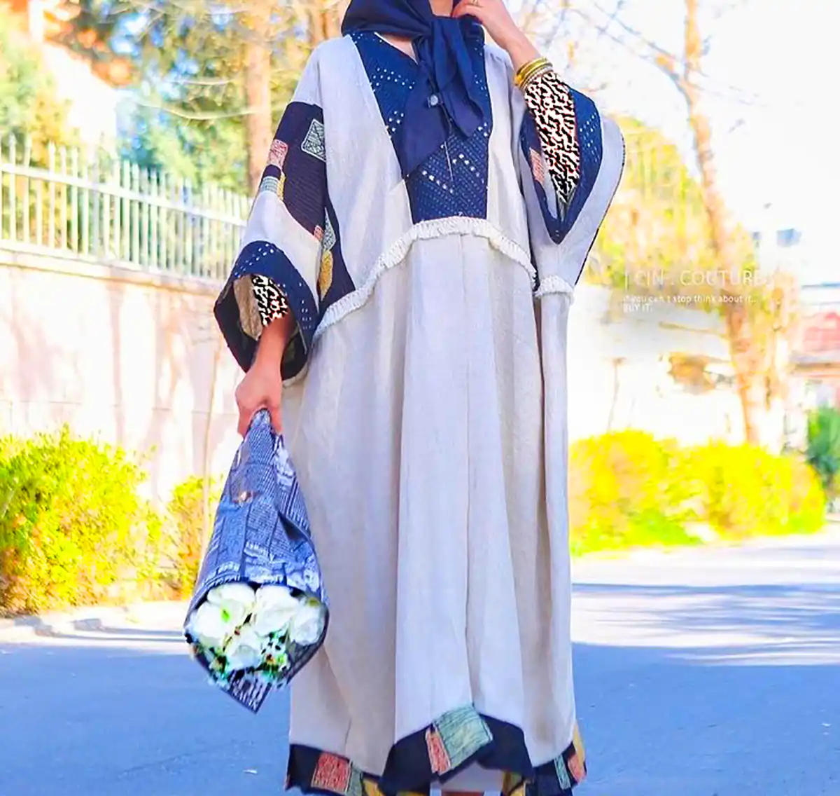 مانتو پیراهنی شیک ژورنالی