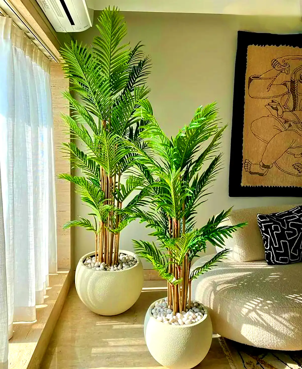 گلدون لاکچری کنار سالنی