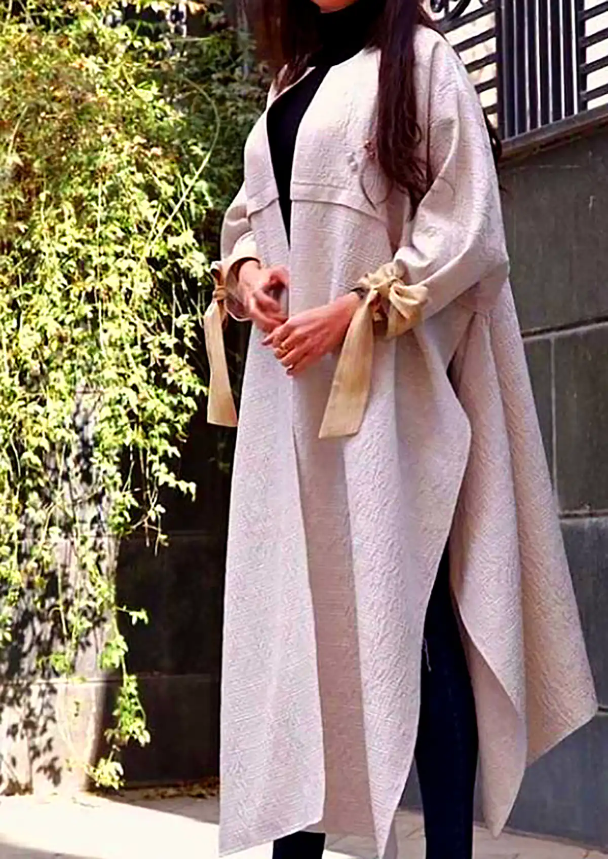 مانتو کار شده زیبا مجلسی