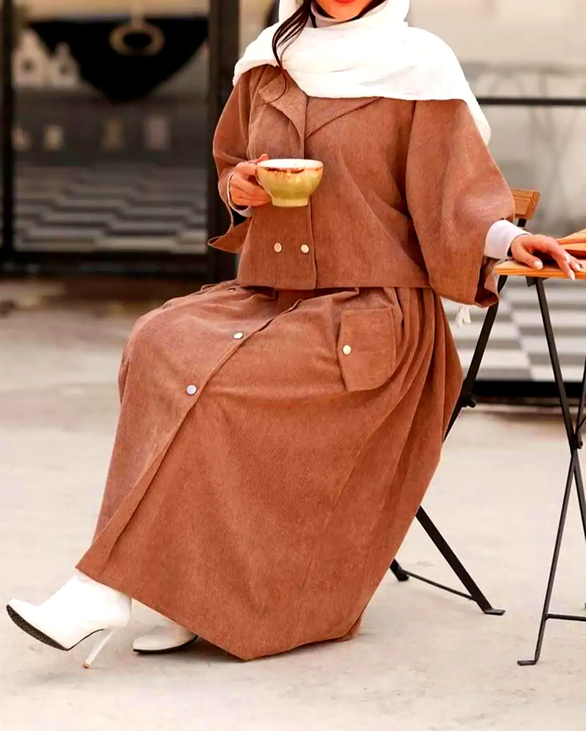 کت دامن دخترانه شیک و مدرن
