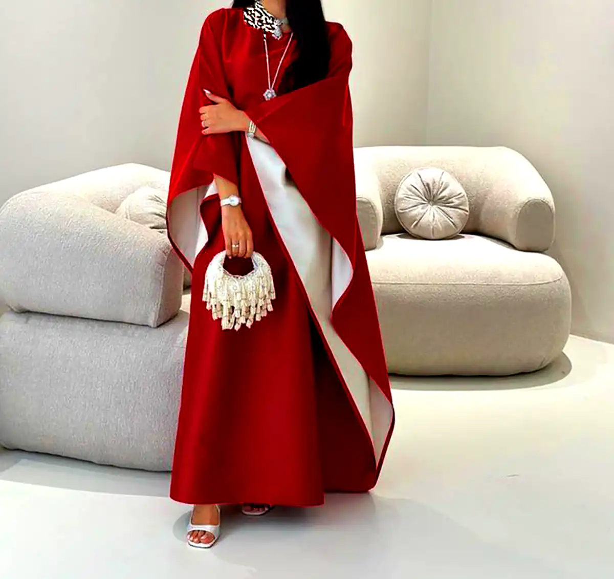 مانتو نخی رنگی سبک