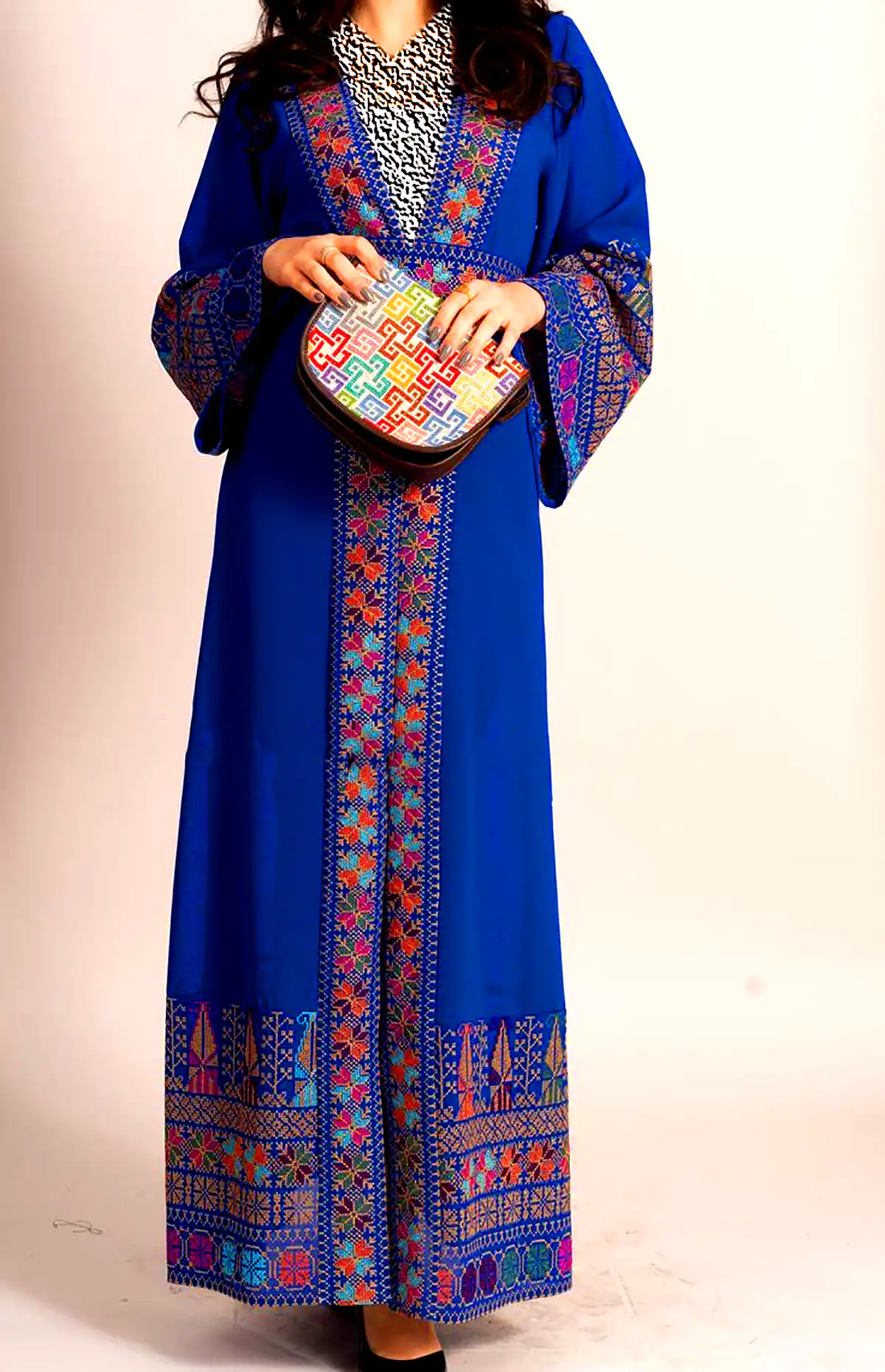 مانتو نخی رنگی سبک