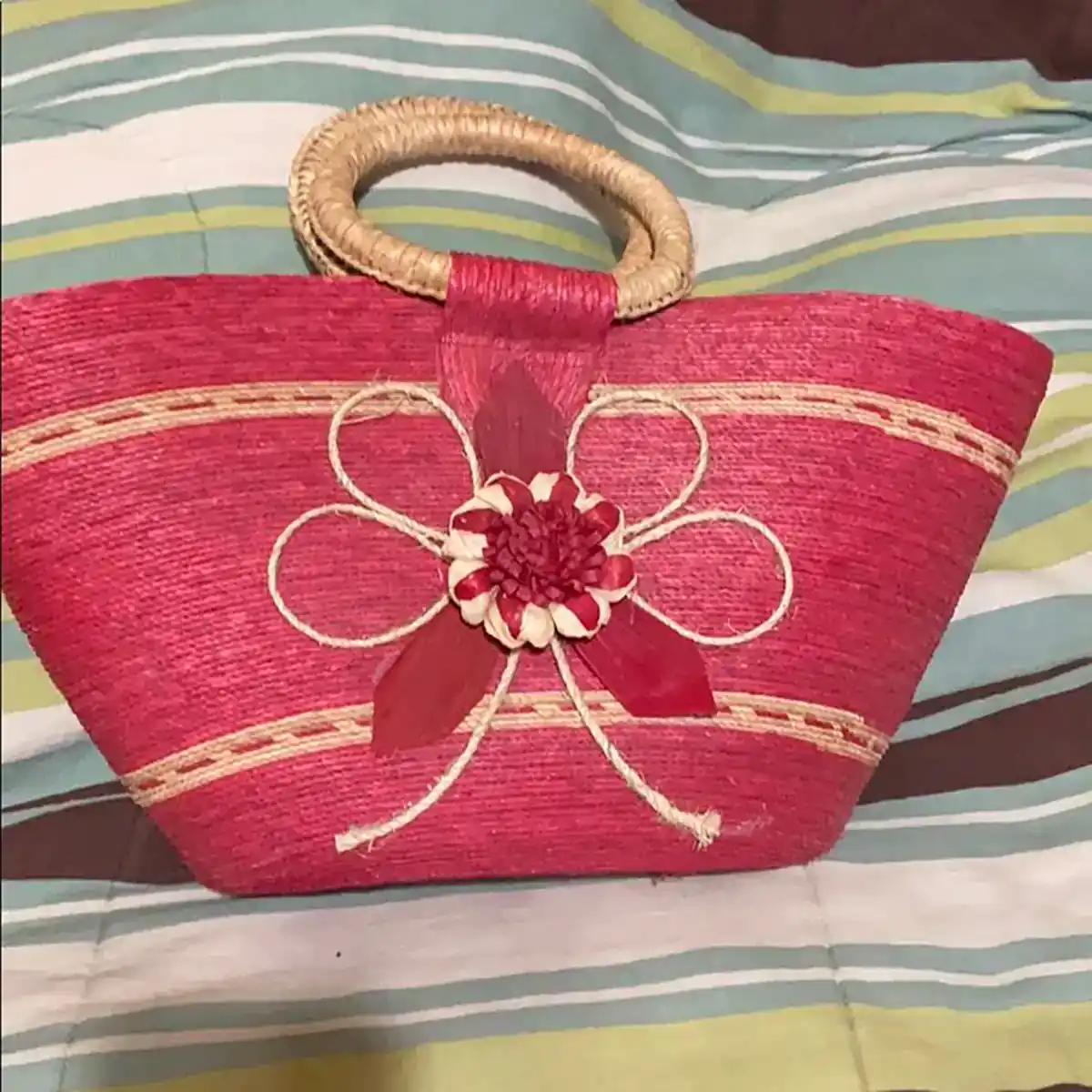 کیف حصیری زنانه