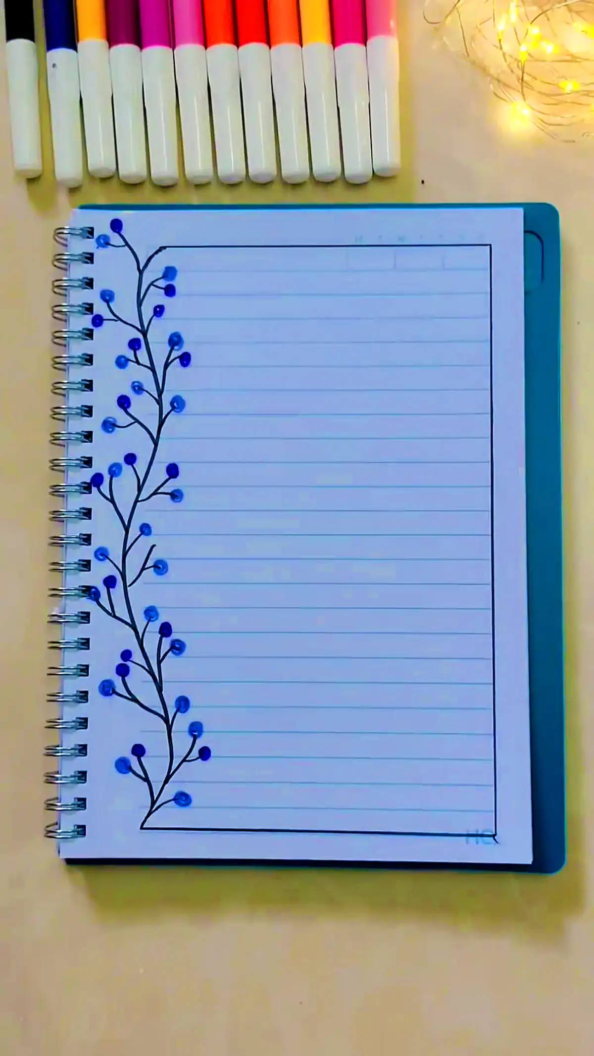 حاشیه ساده دفتر نقاشی (جدیدترین مدل های ترند امسال ۱۴۰۴ - ۲۰۲۵) حاشیه ساده دفتر نقاشی