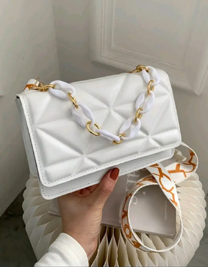 مدل کیف دستی دخترانه سفید