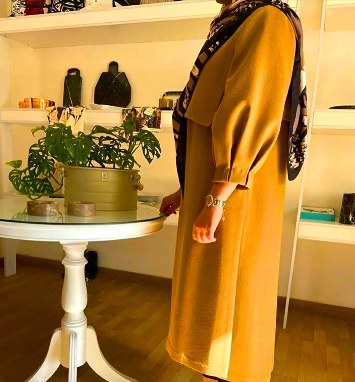 استایل جذاب با مانتو مجلسی