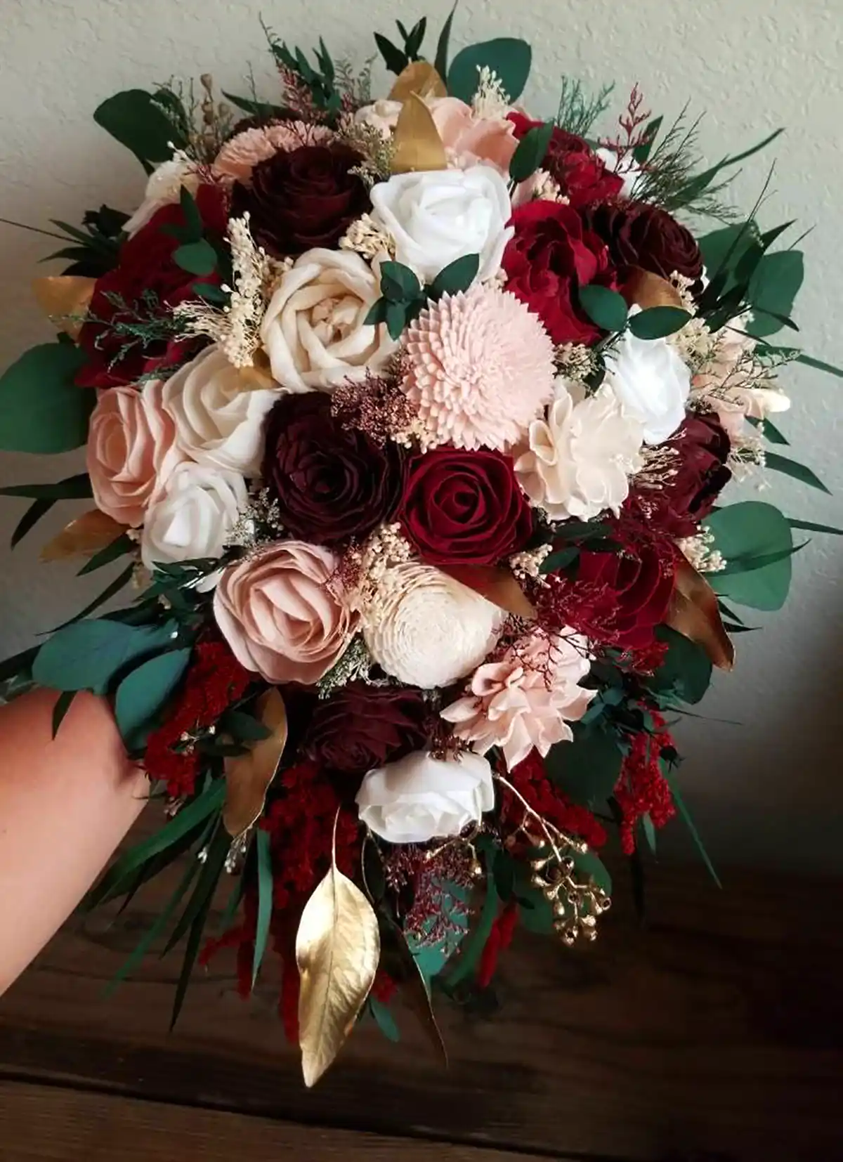 دسته گل وحشی عروسی