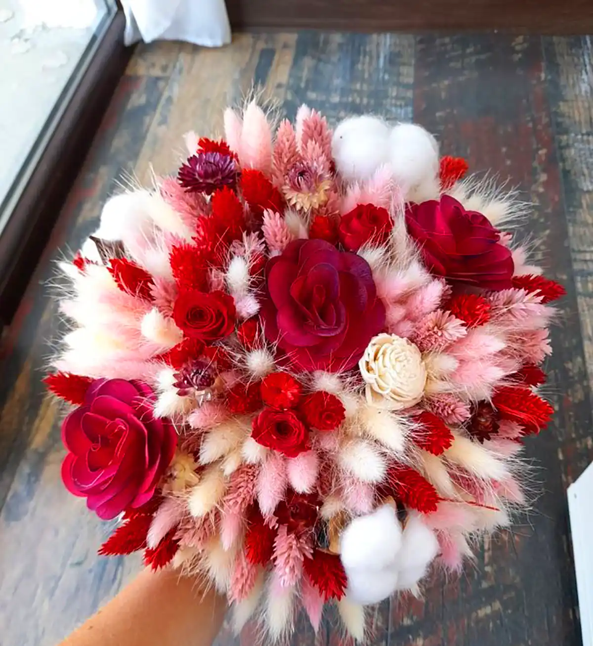 دسته گل وحشی عروسی