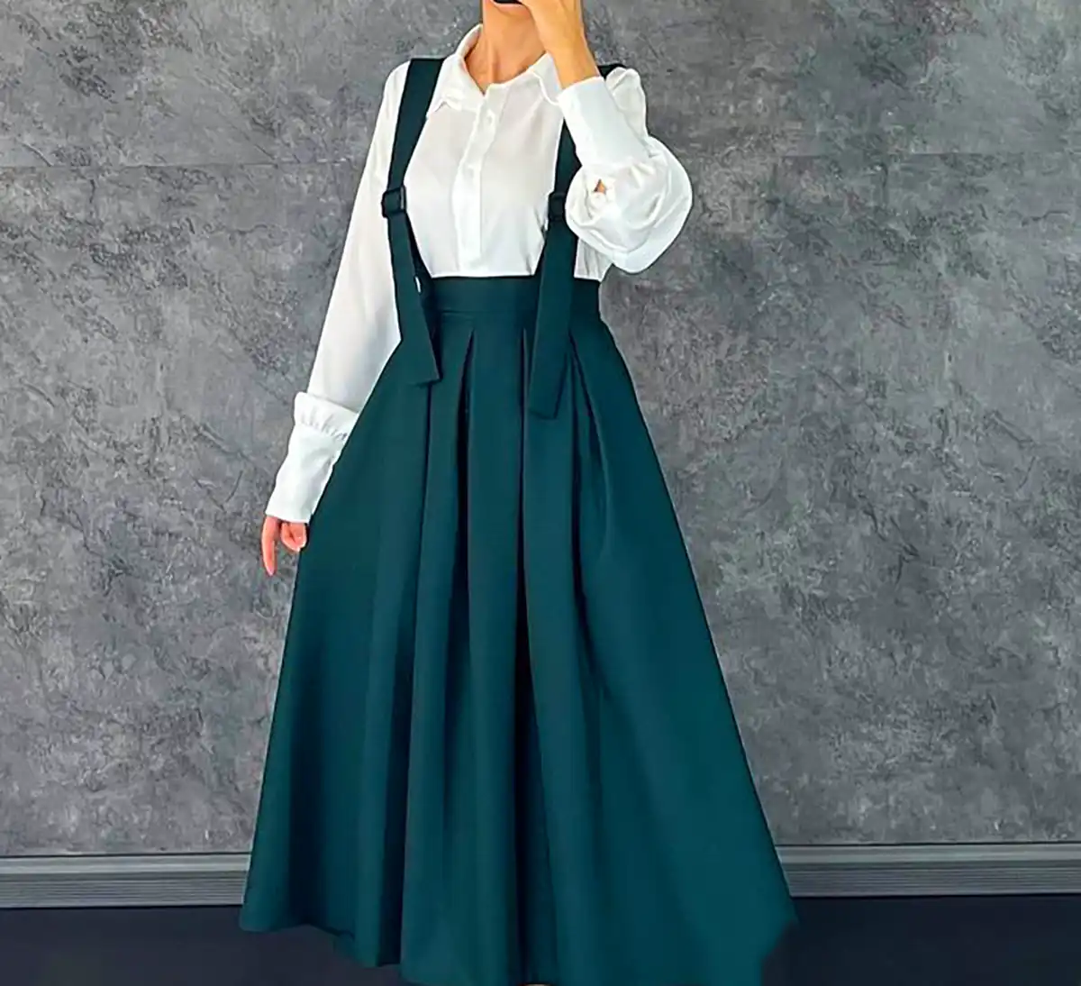 شومیز سارافون رنگی زنانه