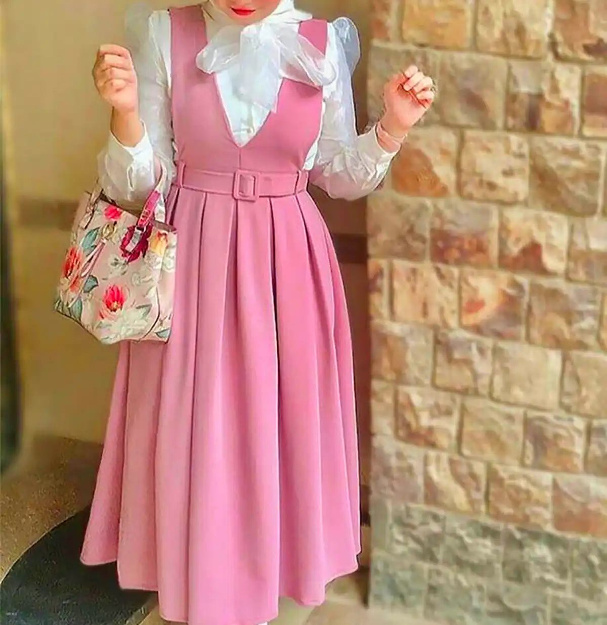 شومیز سارافون رنگی زنانه