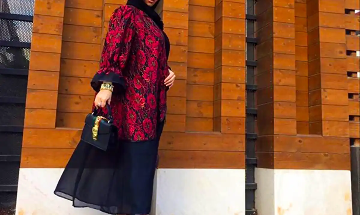 مانتو بلند مناسب مهمانی