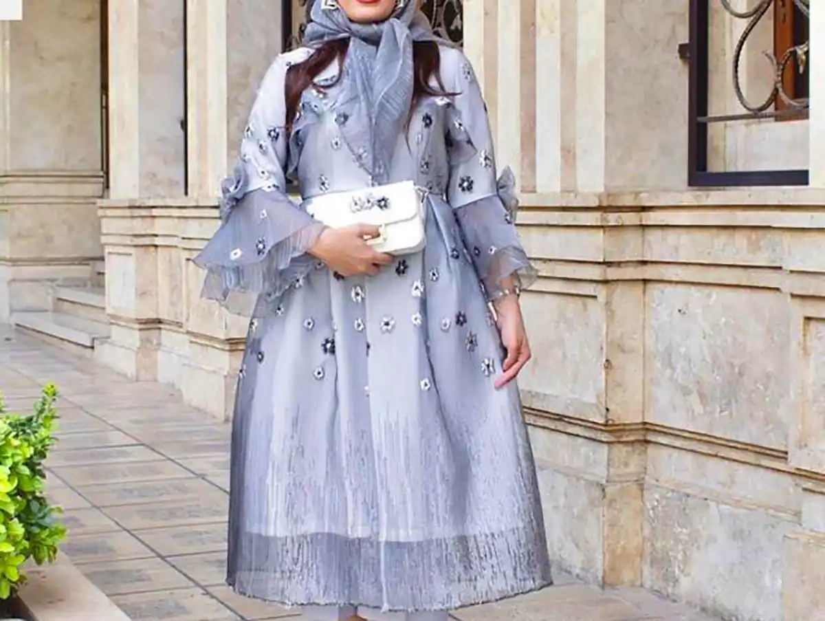 مانتو بلند مناسب مهمانی
