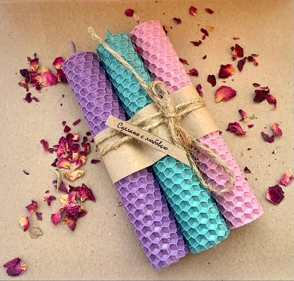 شمع موم زنبوری