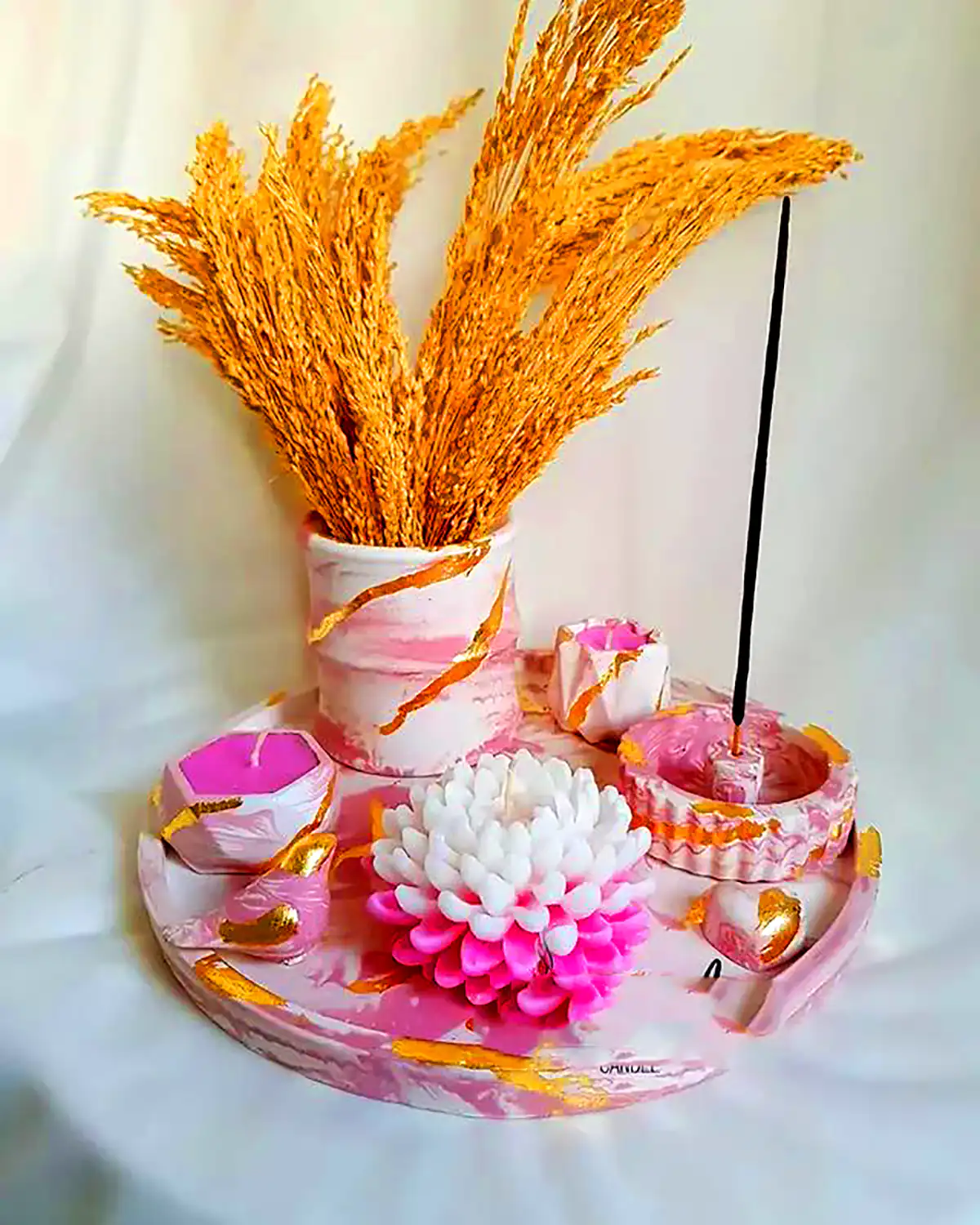 ست سنگی رومیزی دکوری