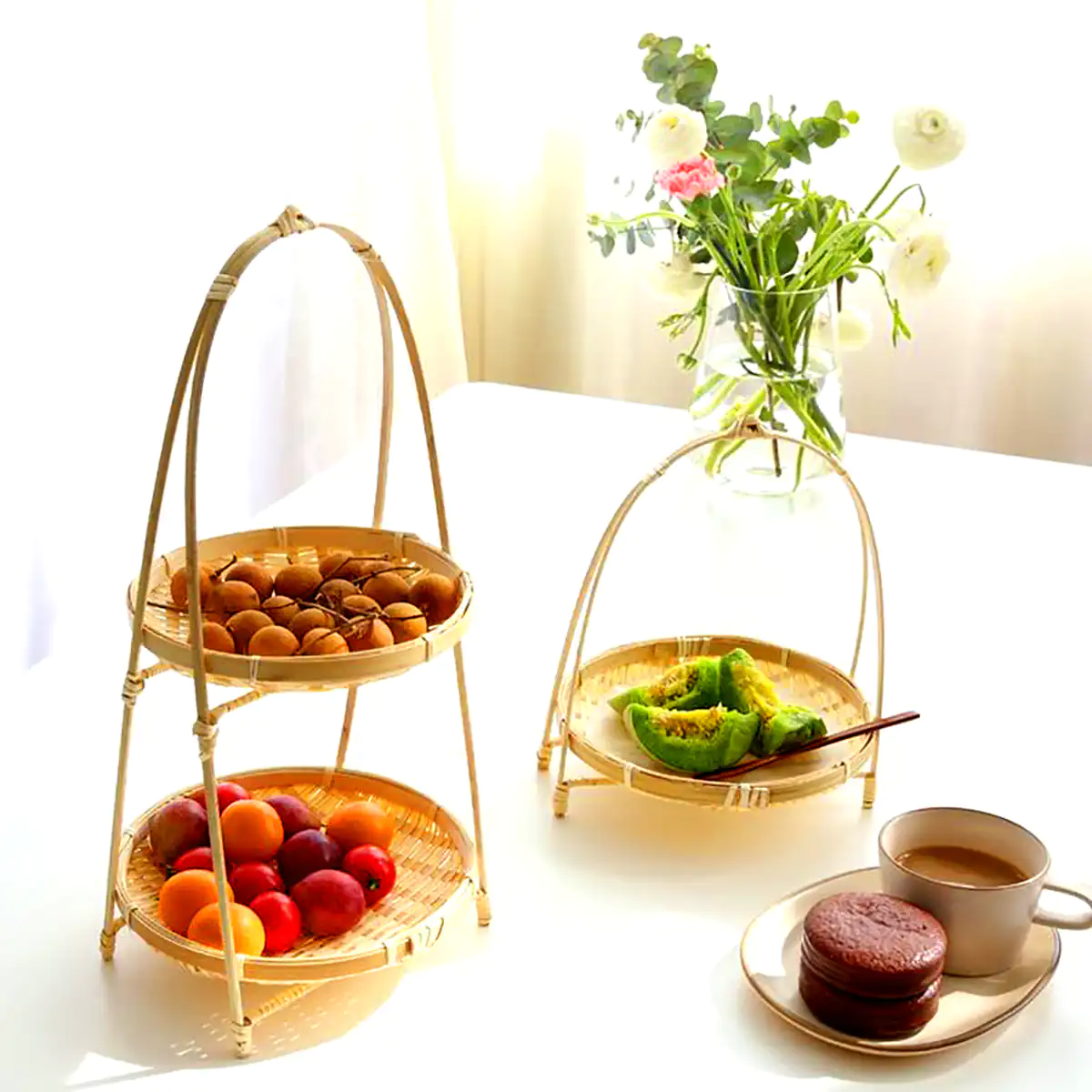 میوه خوری شیک حصیری