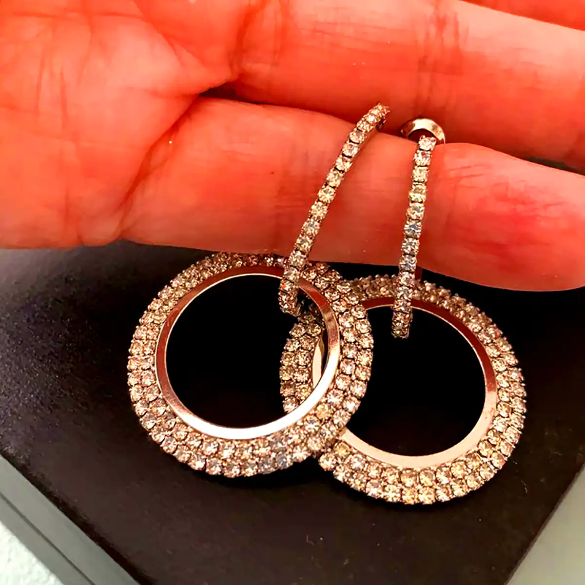 گوشواره گرد مدرن