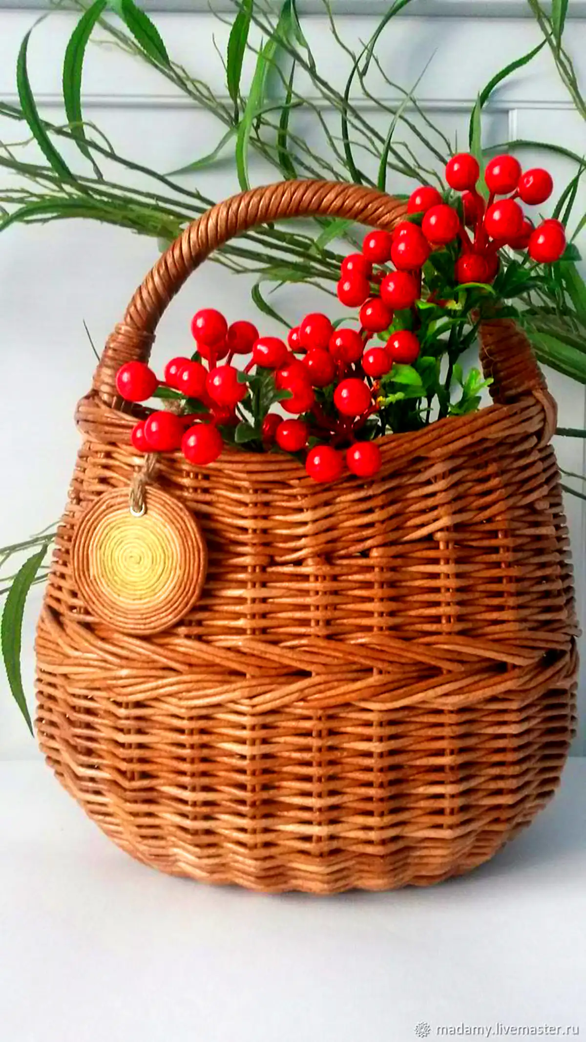 باکس کریسمسی حصیری
