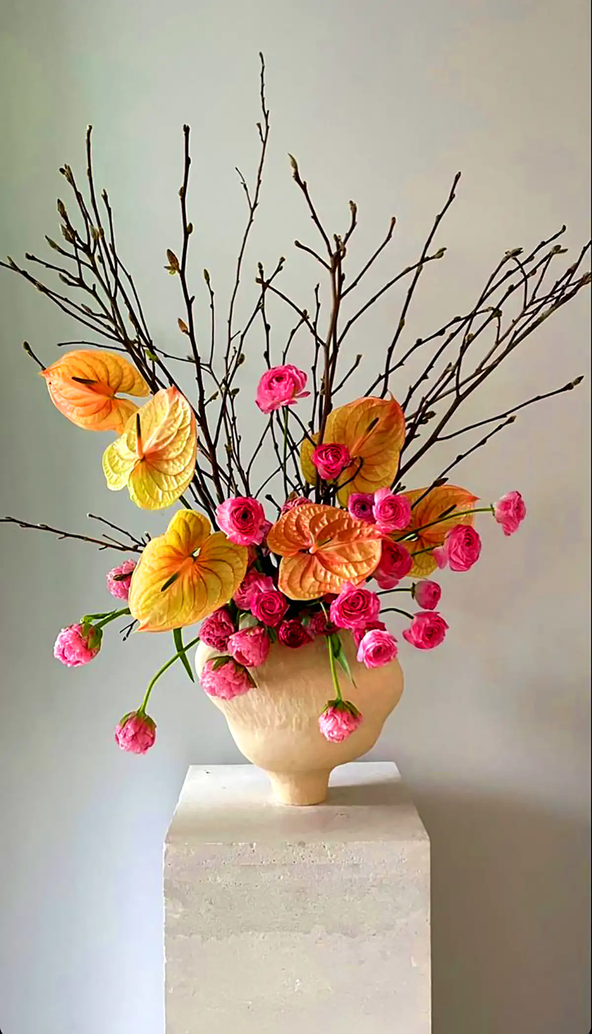 گل دکوری رومیزی