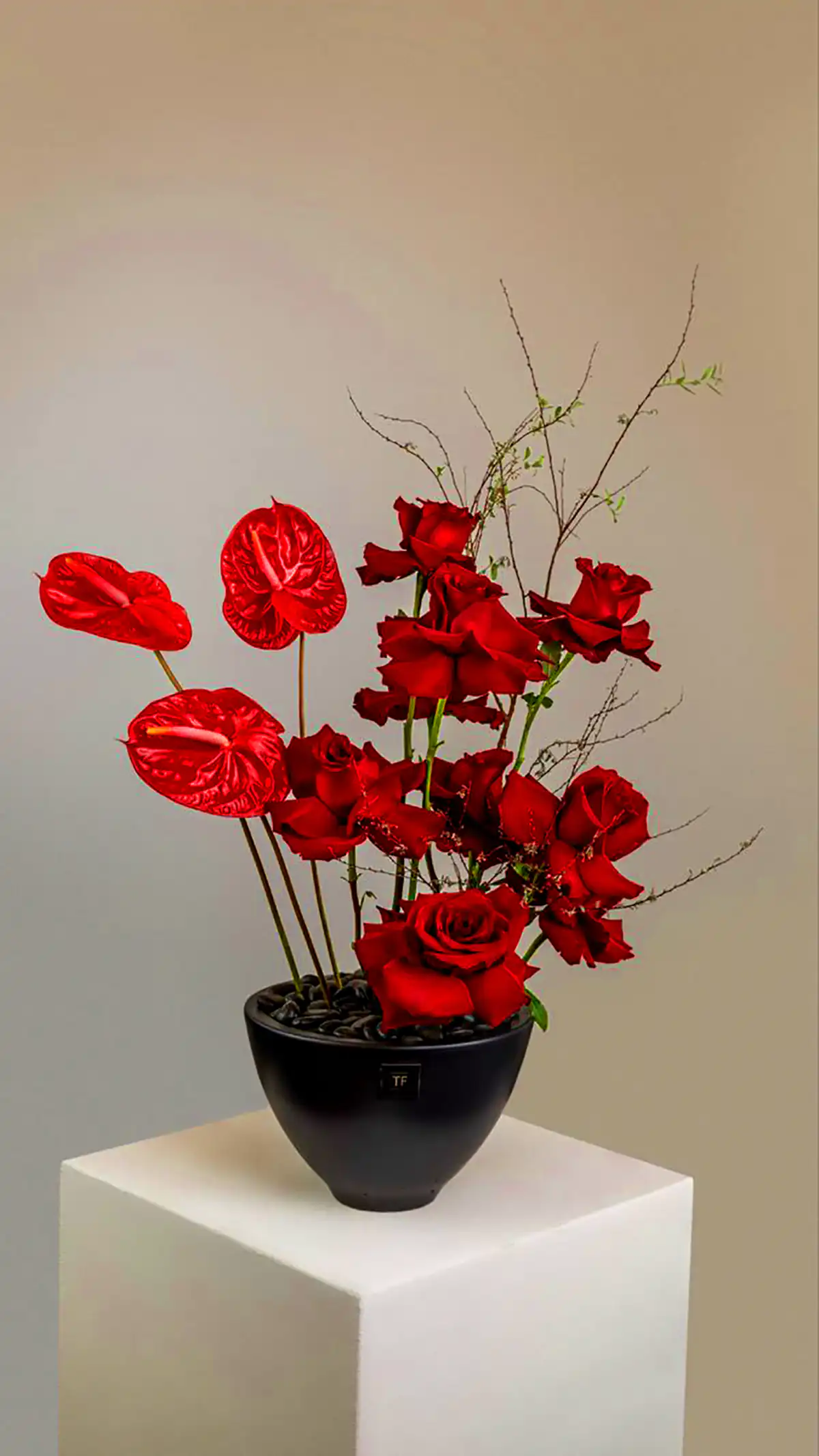 گل دکوری رومیزی