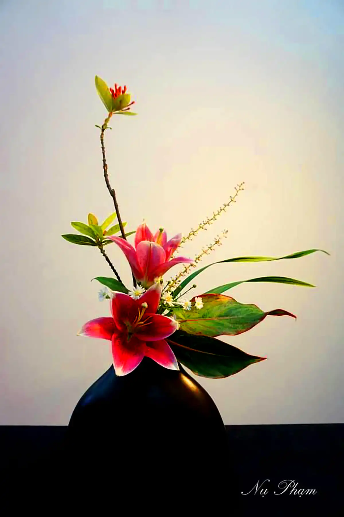 گل دکوری رومیزی