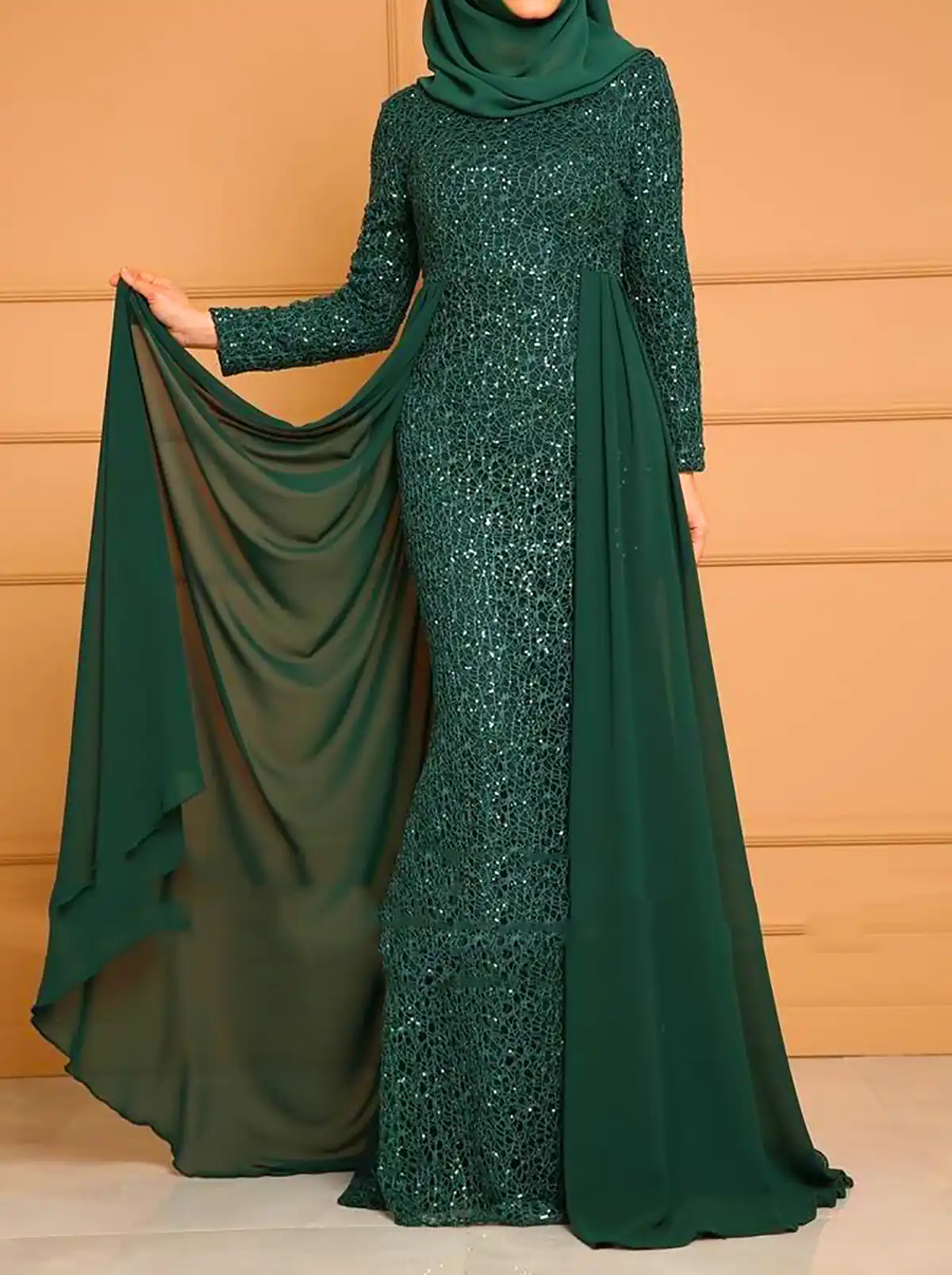 پیراهن مجلسی لمه ساده