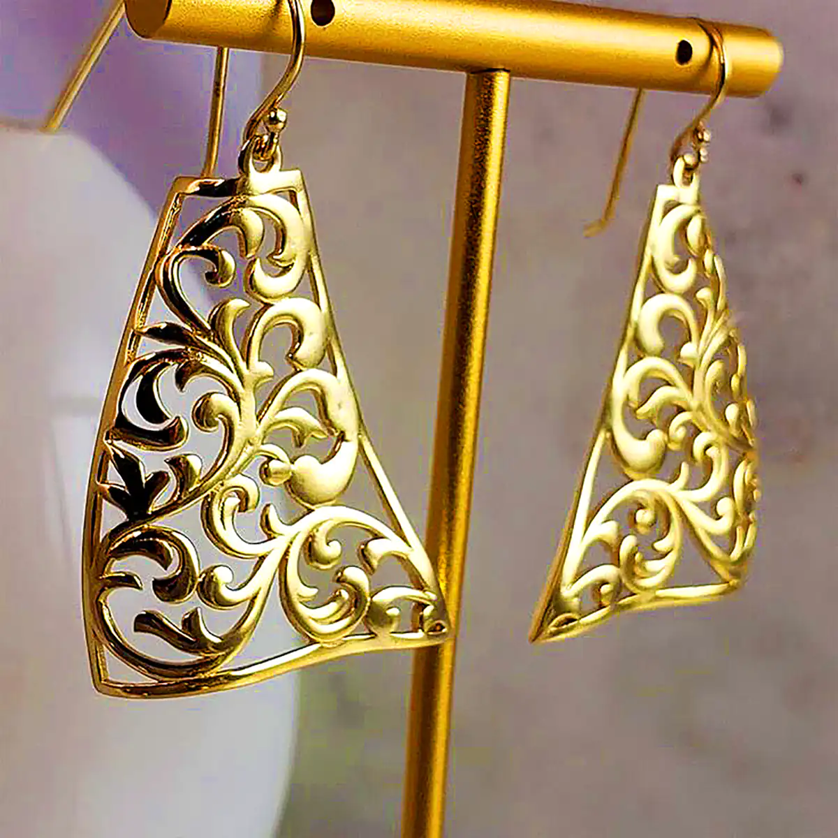 گوشواره طلا سبک بوهومی
